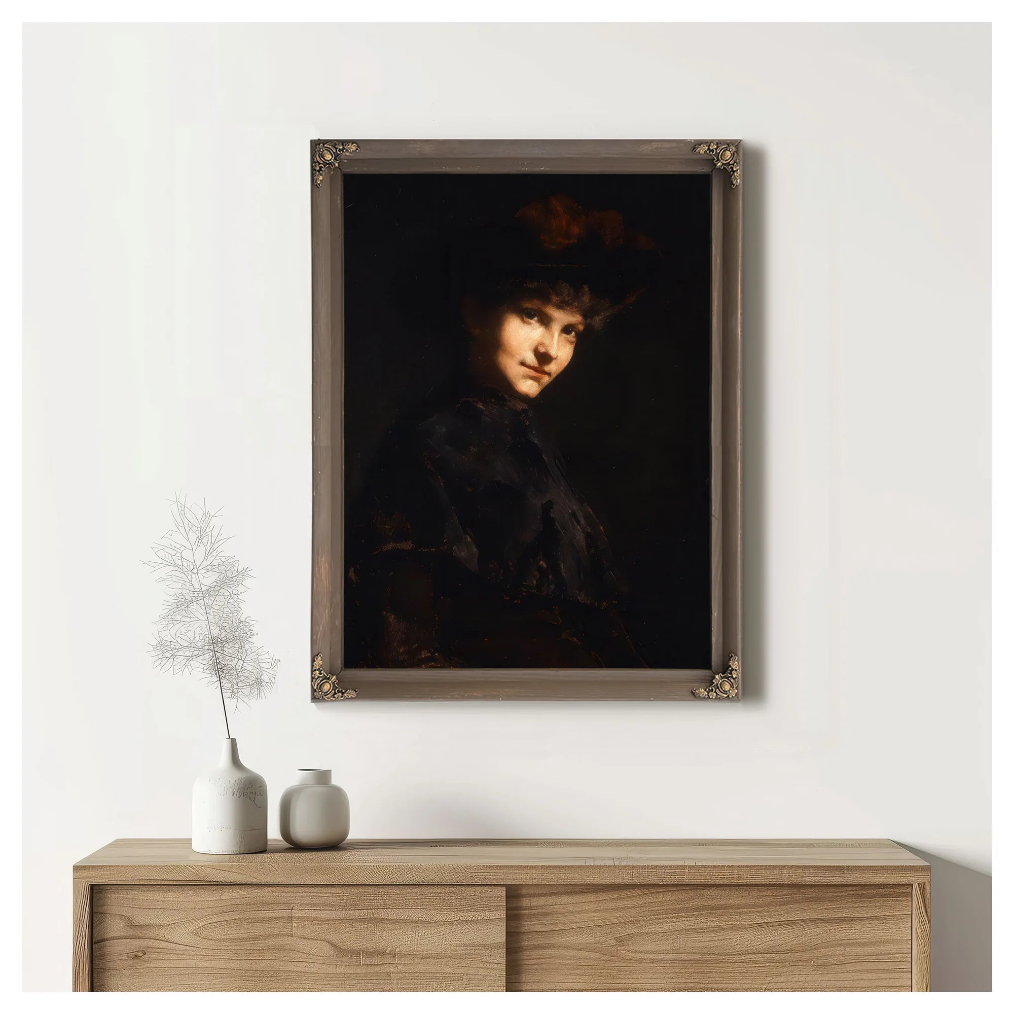 Ethel Page 1884 By Cecilia Beaux Fine Art Print