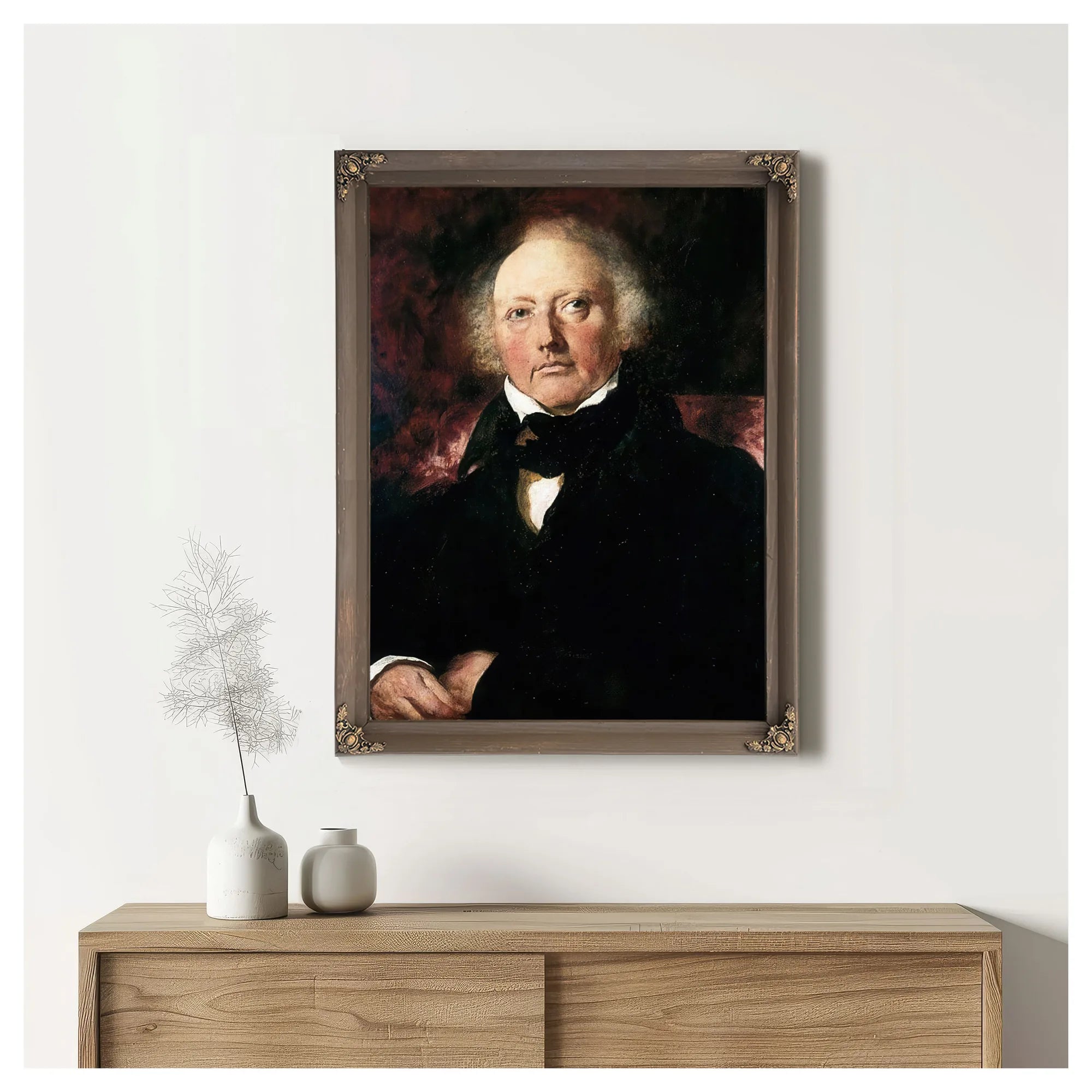 James Atkinson By William Etty Fine Art Print