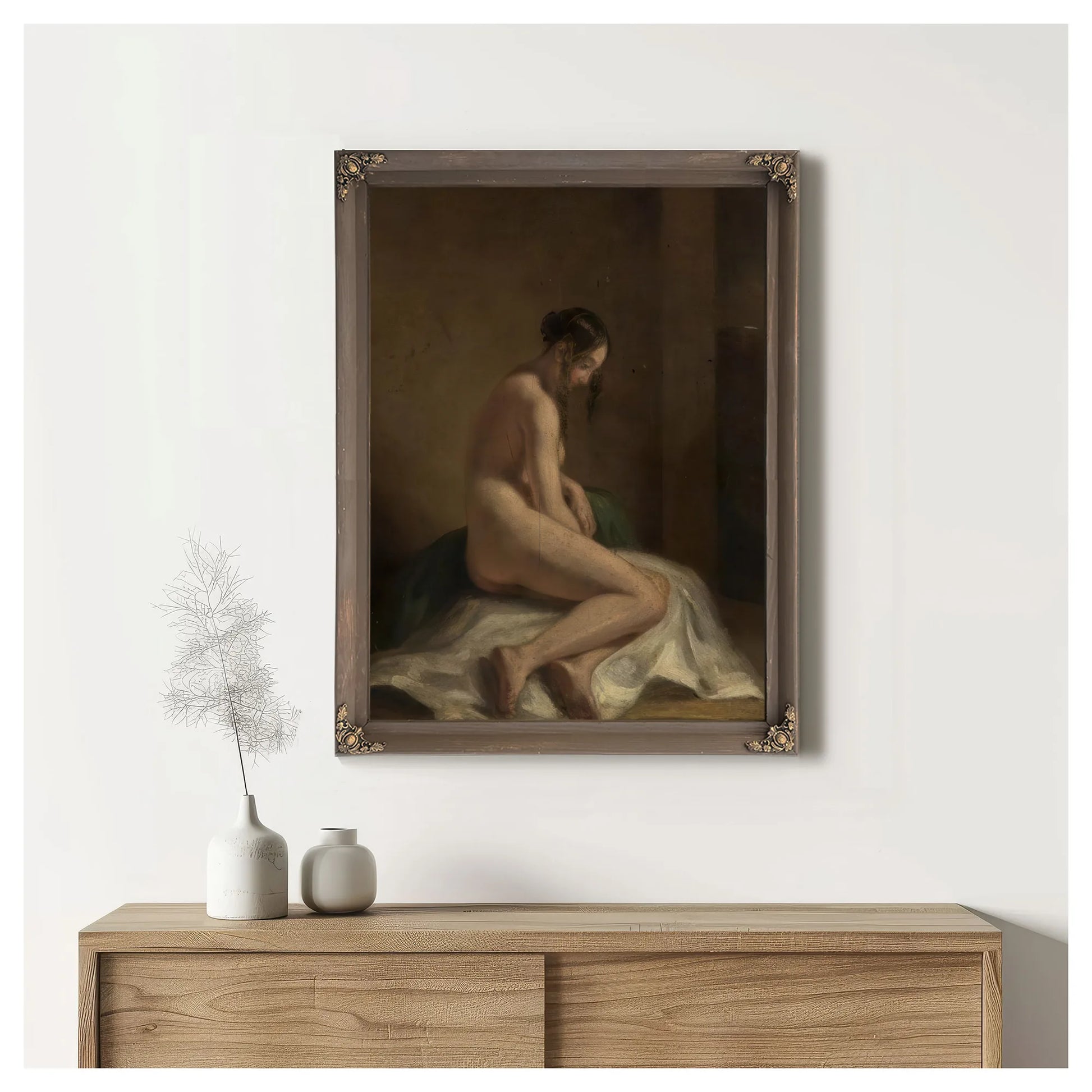 Female Nude Study By William Etty Fine Art Print