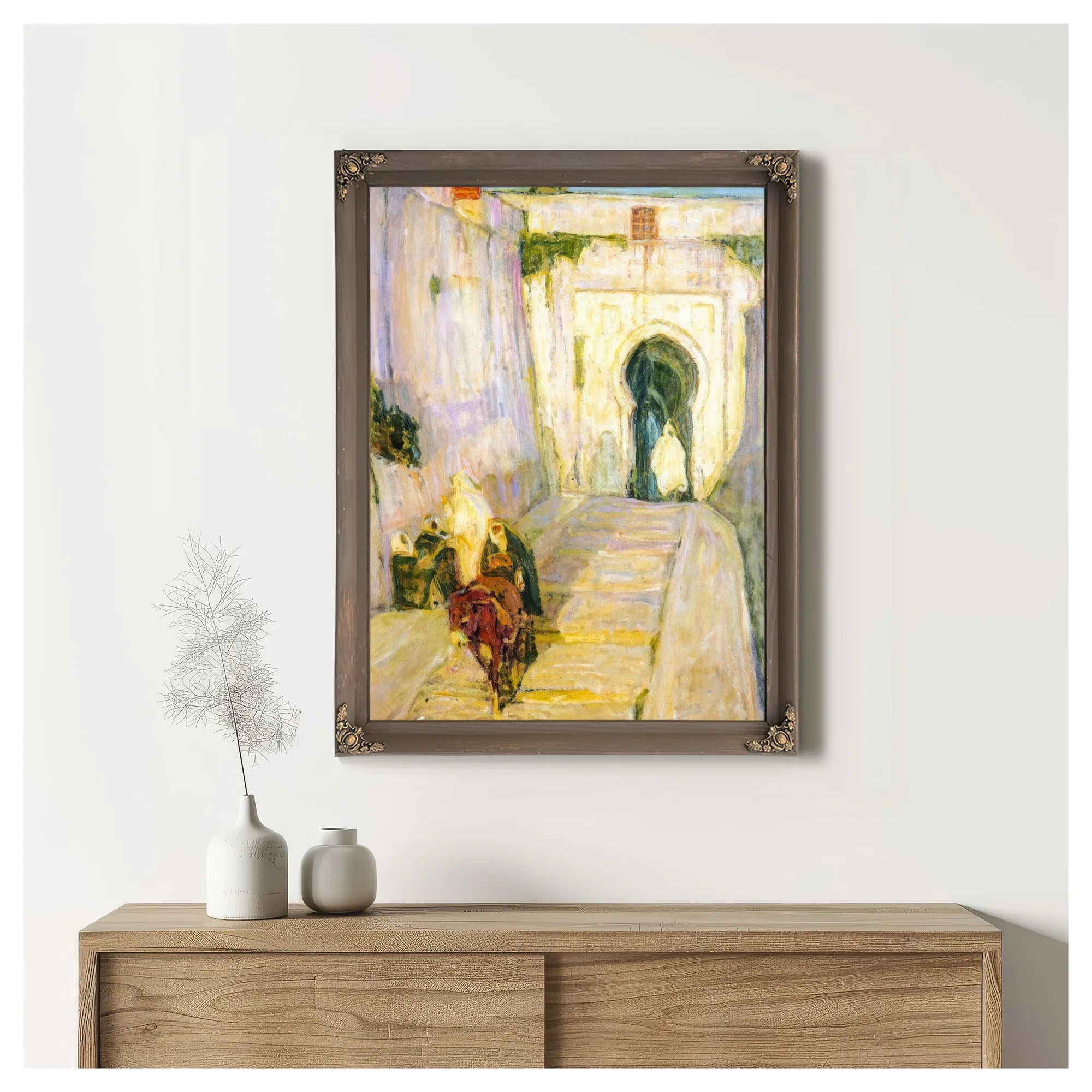 Entrance To The Casbah By Henry Ossawa Tanner Fine Art Print