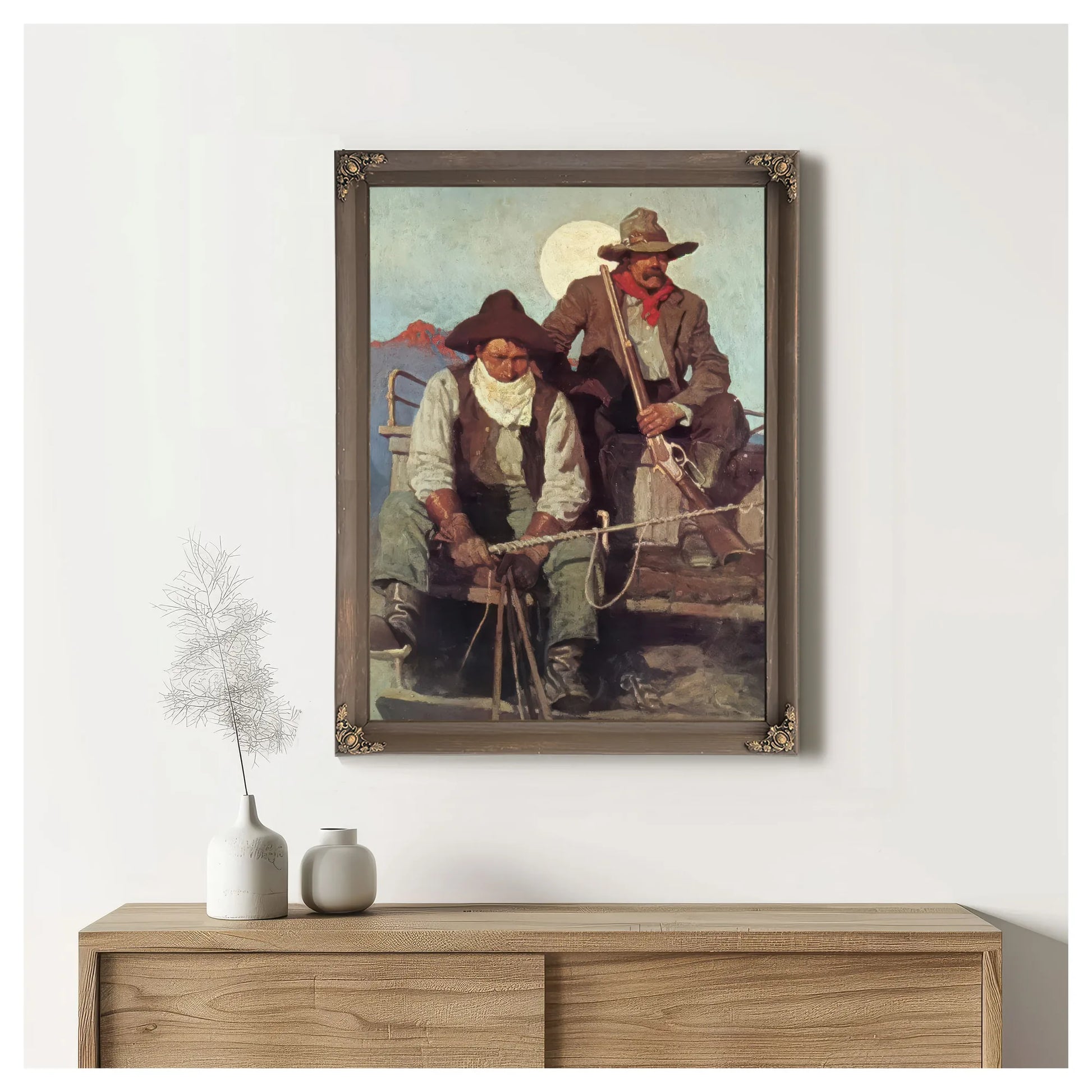 The Pay Stage By NC Wyeth Fine Art Print