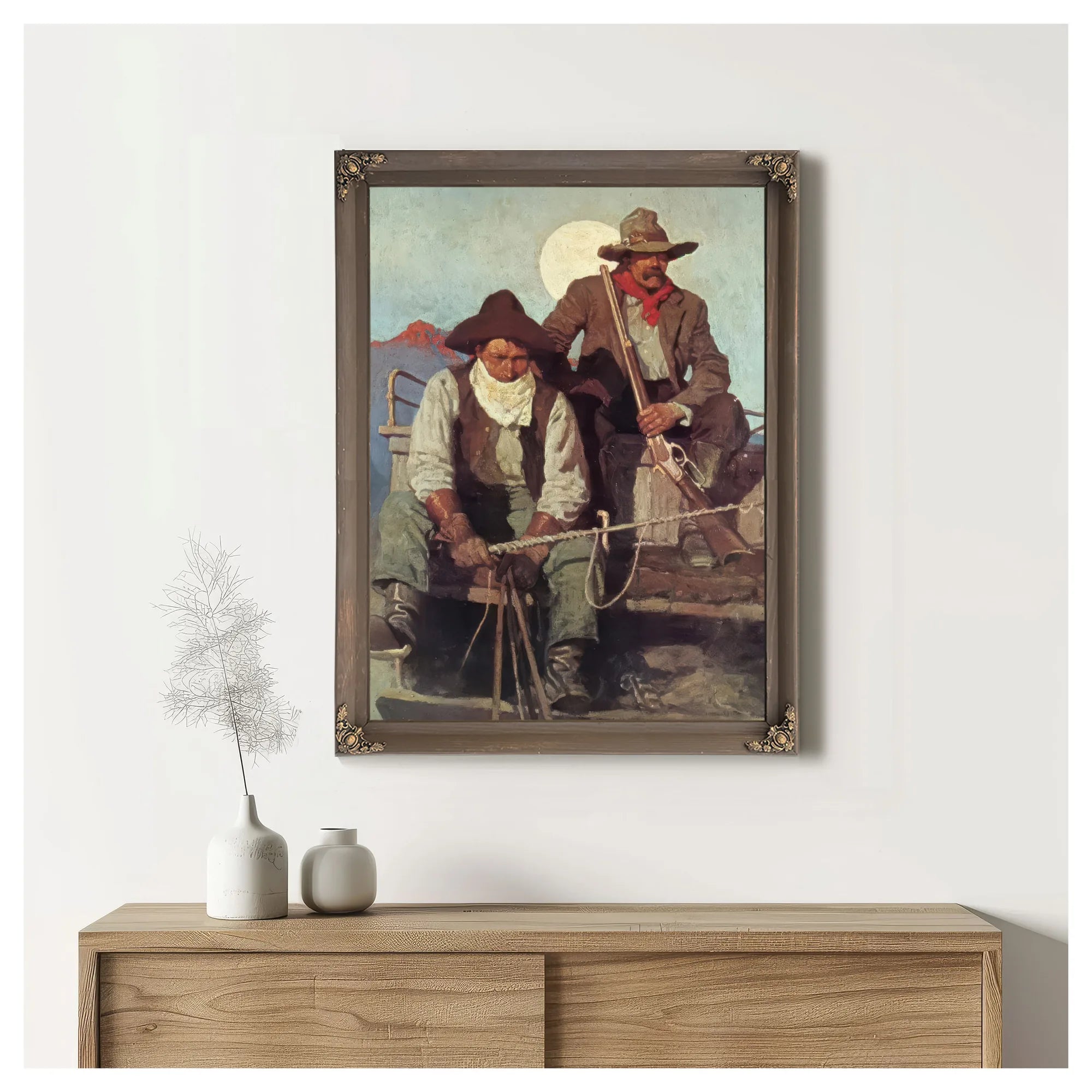 The Pay Stage By NC Wyeth Fine Art Print