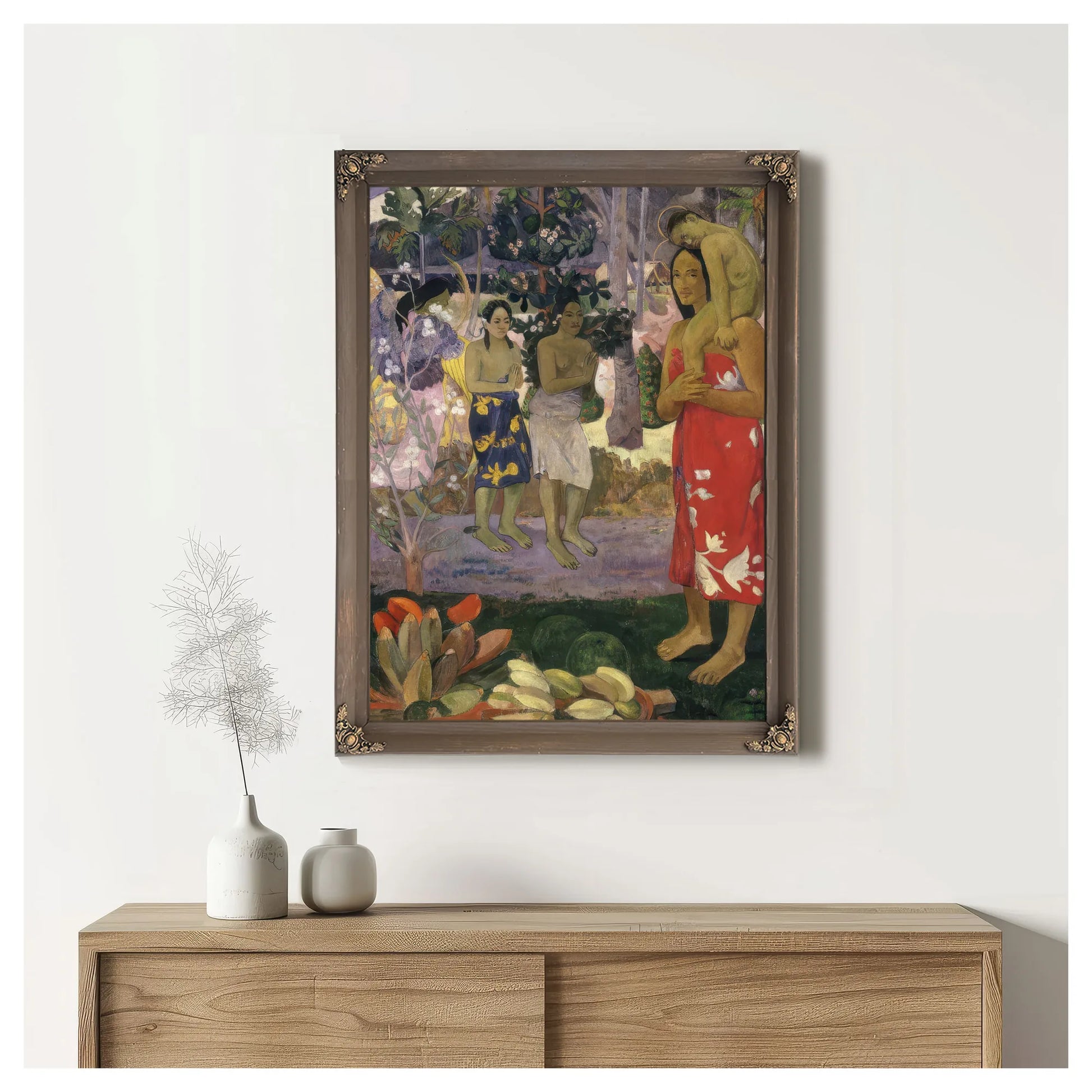 Ia Orana Maria (Hail Mary) By Eugene Henri Paul Gauguin Fine Art Print
