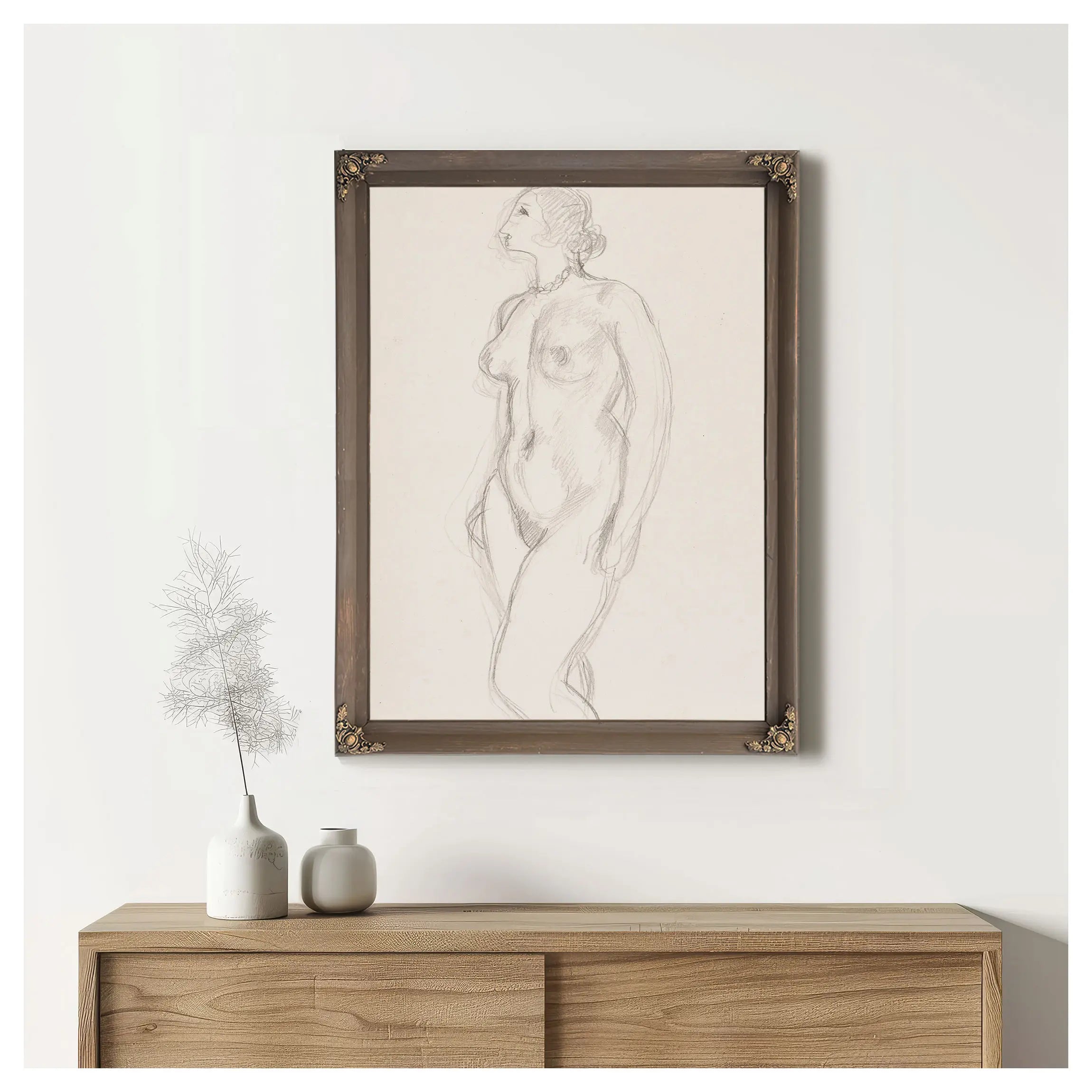 Standing Nude With Necklace by Henri Matisse