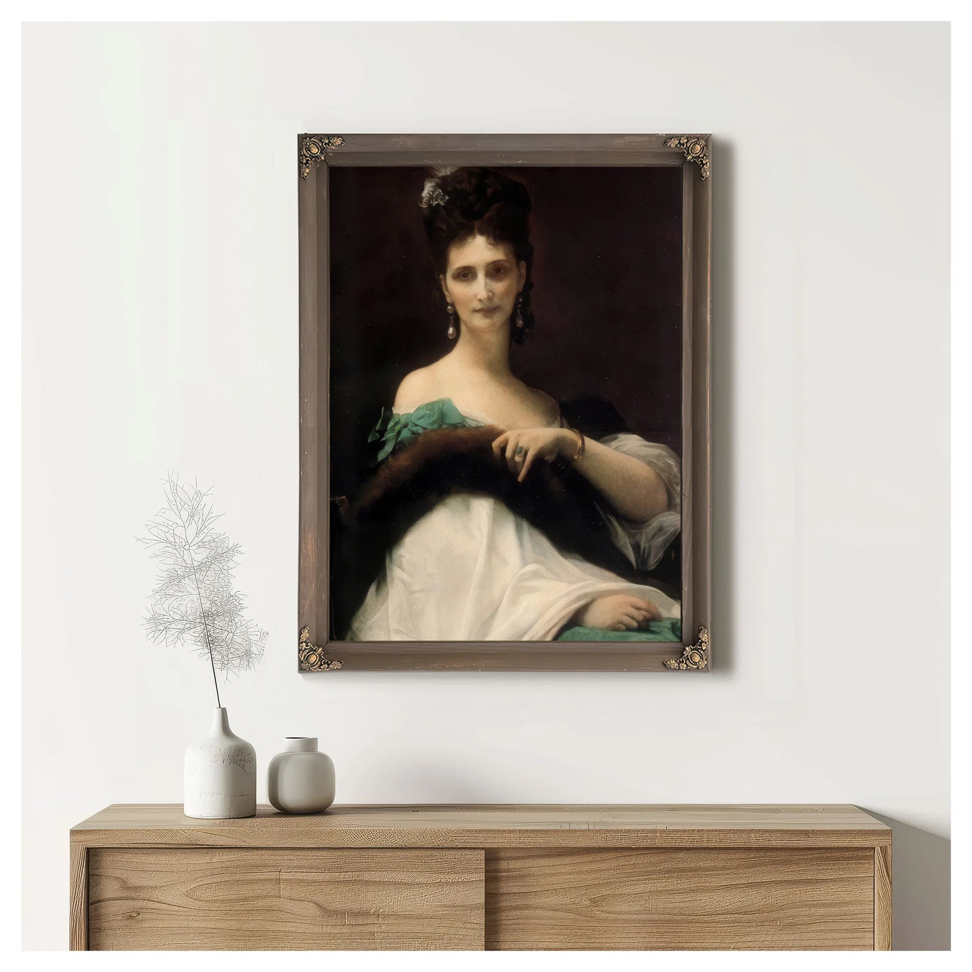 La Comtesse De Keller 1873 76X99 2Cm By Alexandre Cabanel Fine Art Print