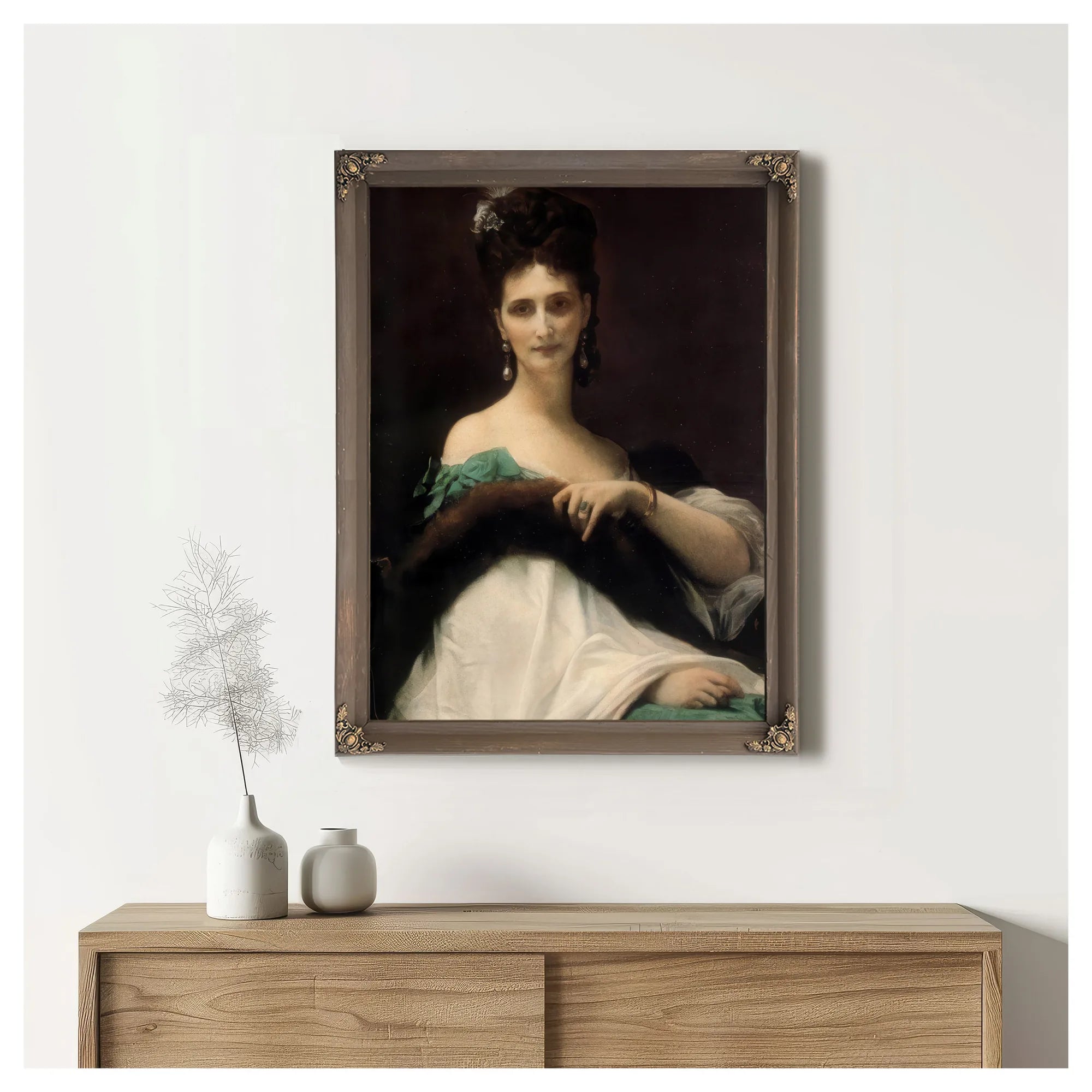La Comtesse De Keller 1873 76X99 2Cm By Alexandre Cabanel Fine Art Print