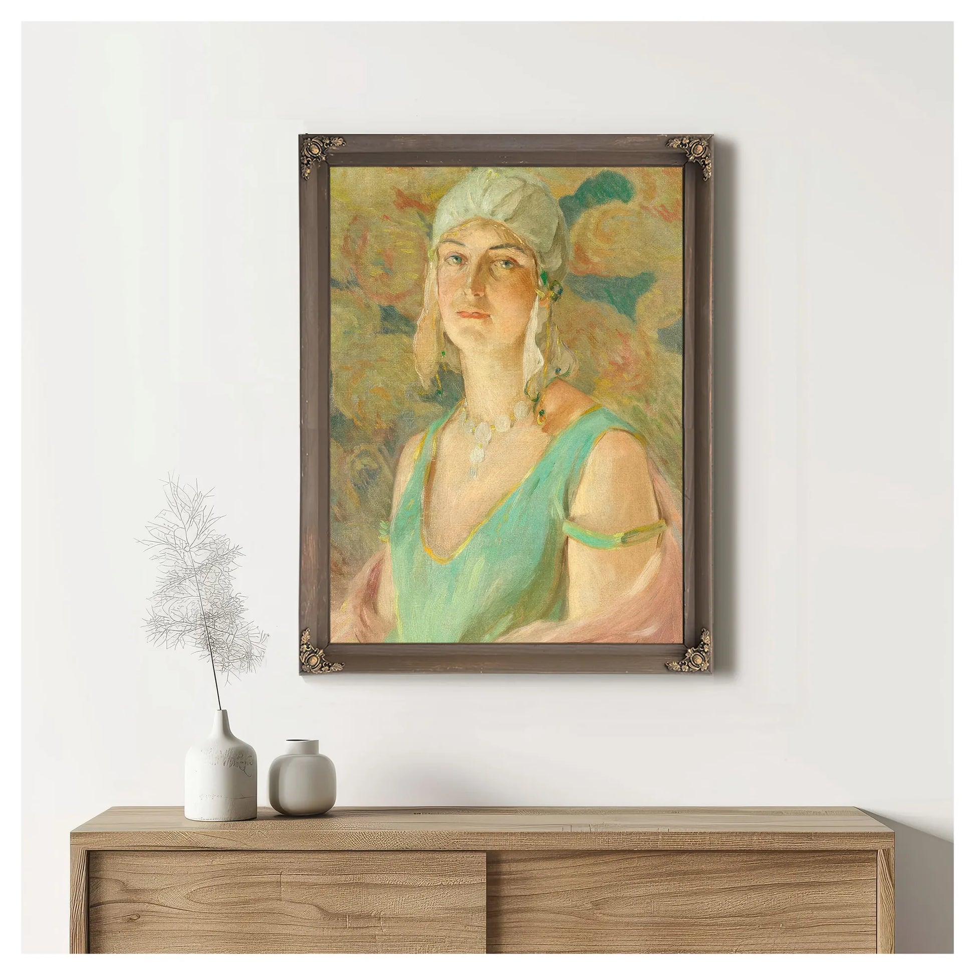 The Flapper Girl By Colin Campbell Cooper Fine Art Print