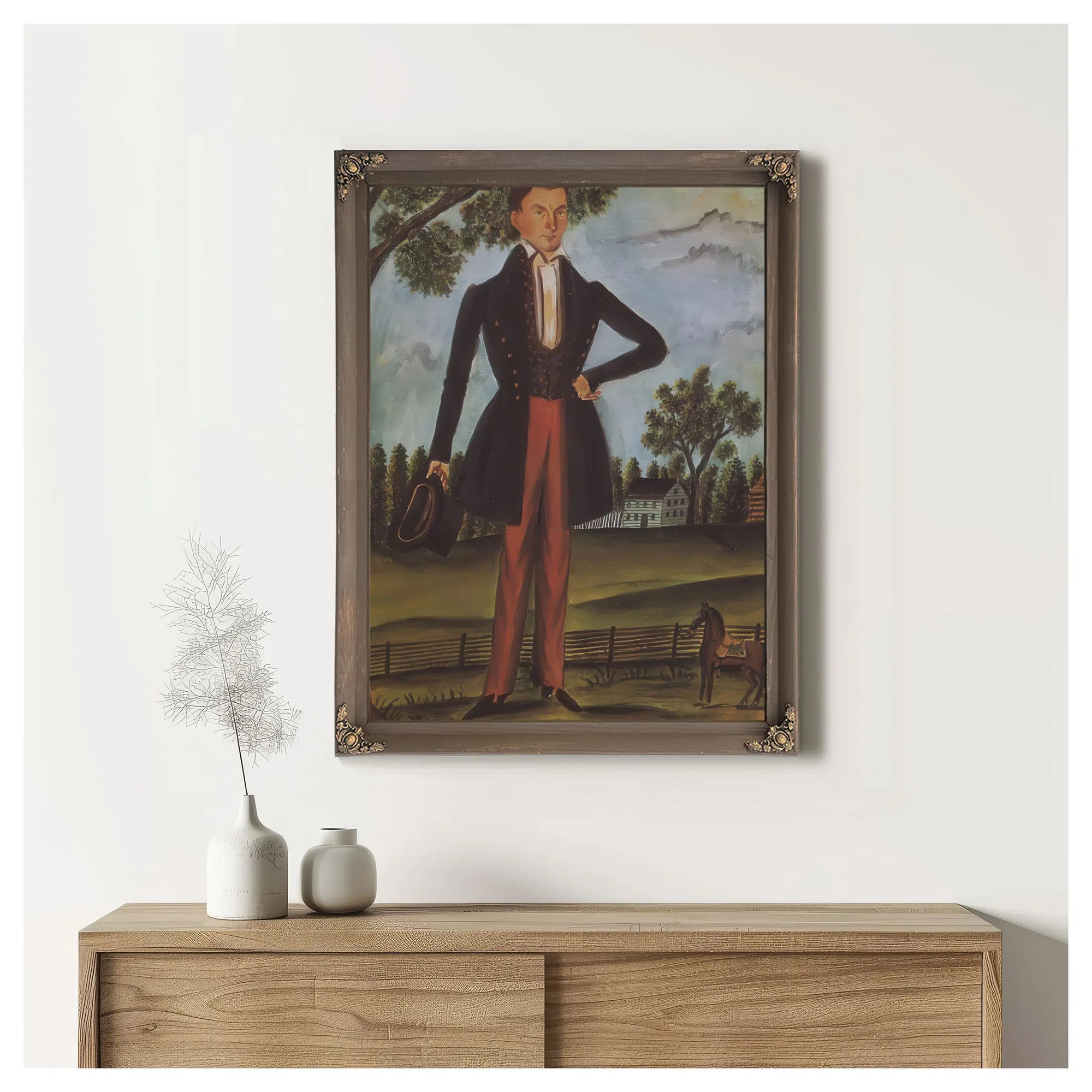 Young Mr. Faul By Jacob Maentel Fine Art Print