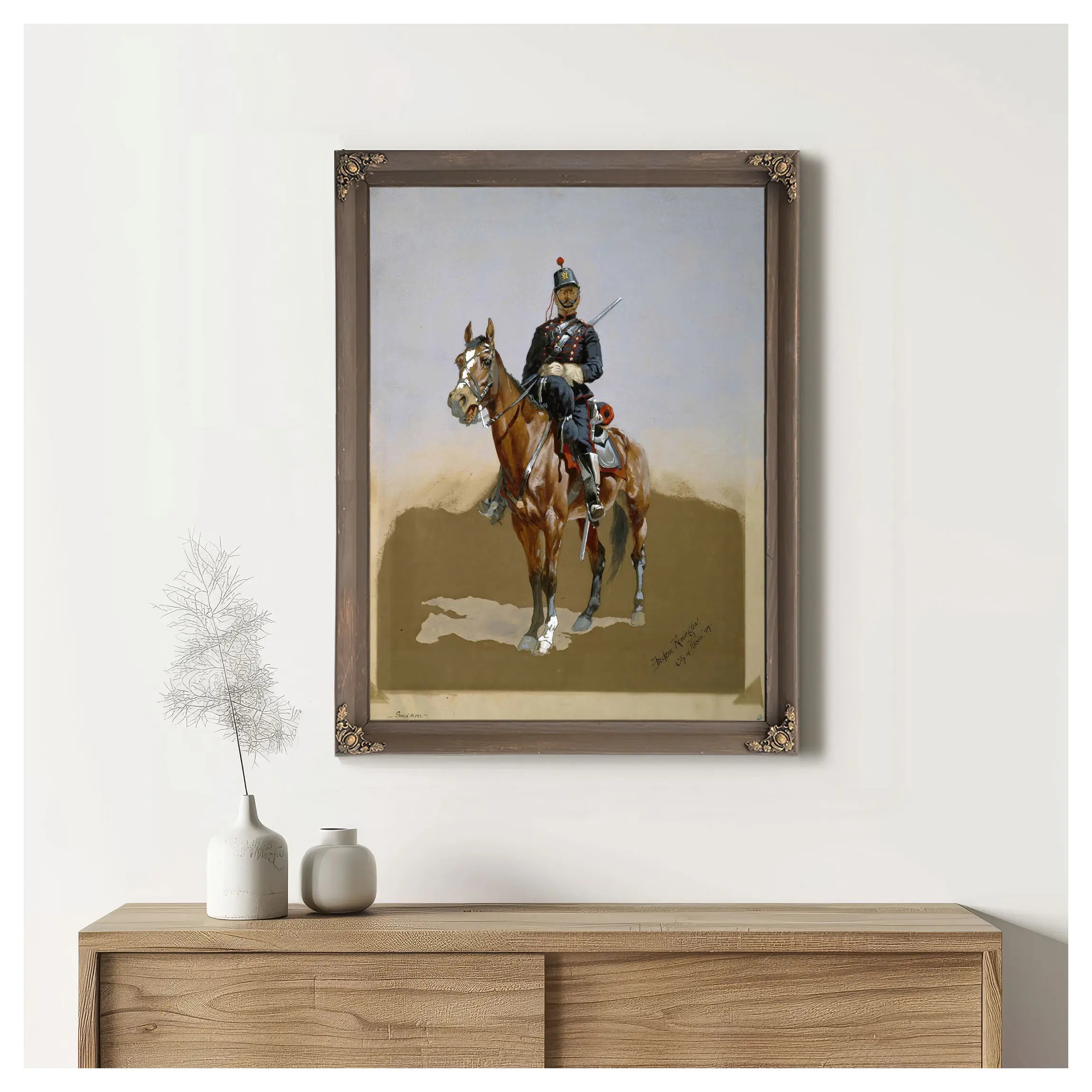 The Gendarme by Frederic Remington