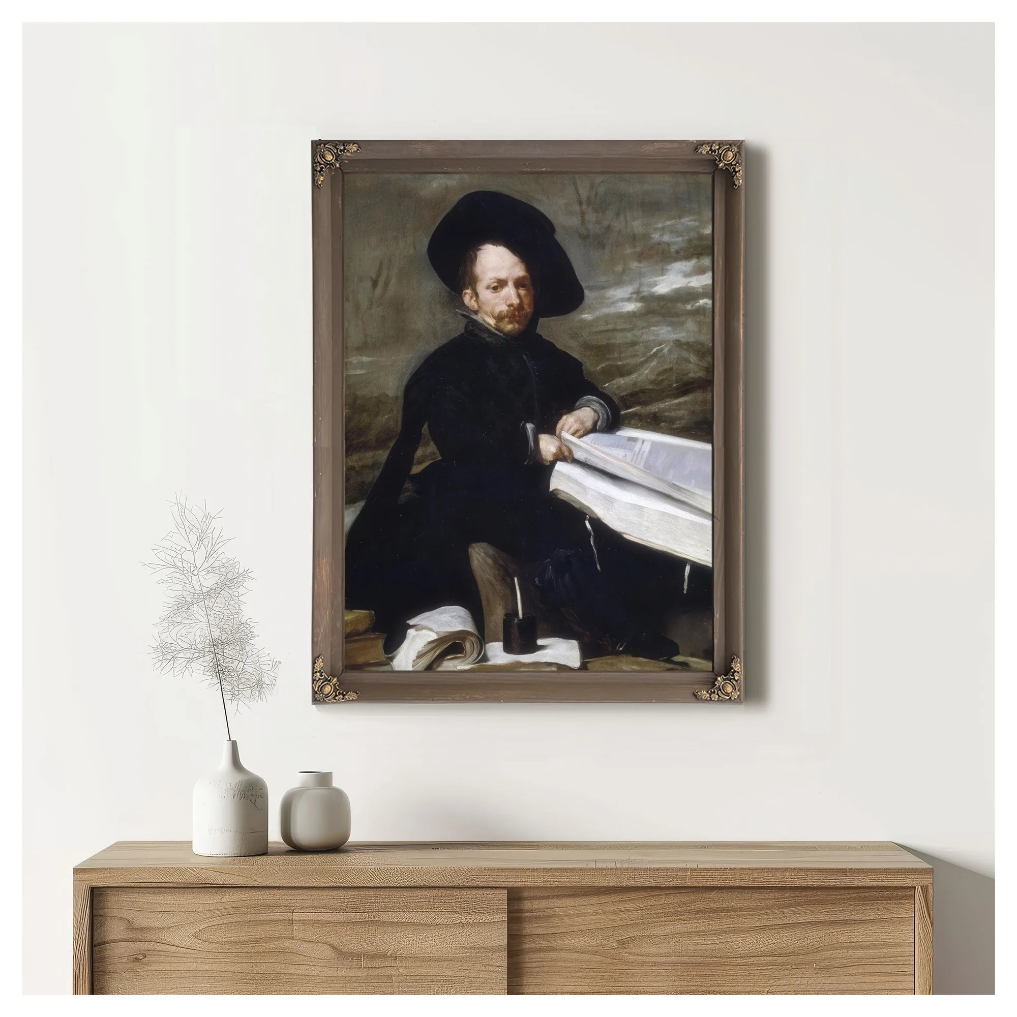 The Jester Don Diego De Acedo By Diego Velazquez Fine Art Print
