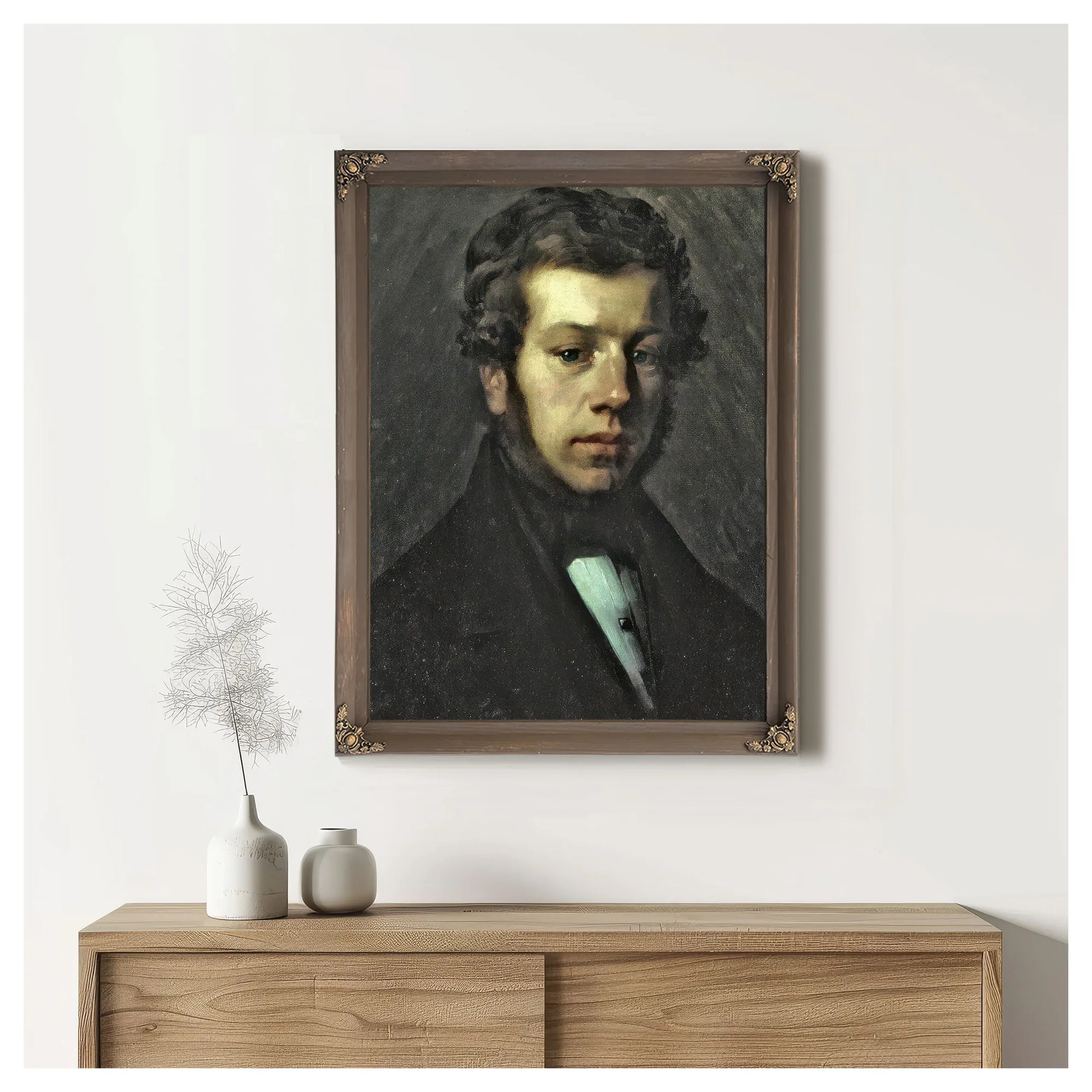 Monsieur Martin By Jean Francois Millet Fine Art Print