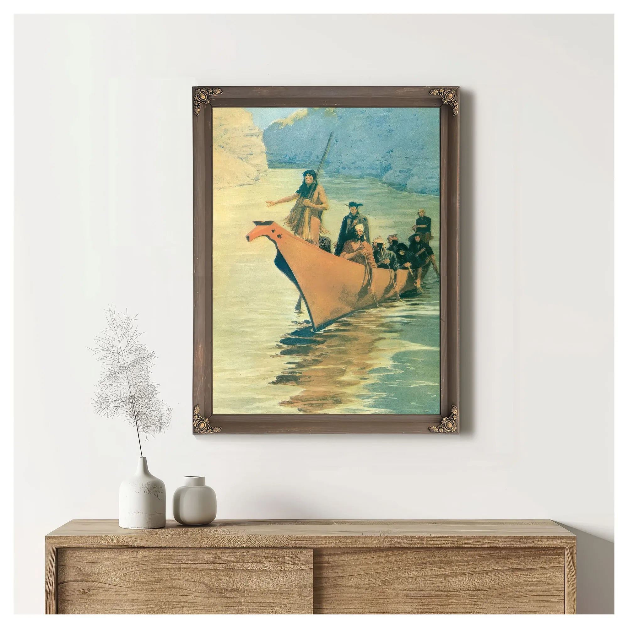 Mackenxie By Frederic Remington Fine Art Print