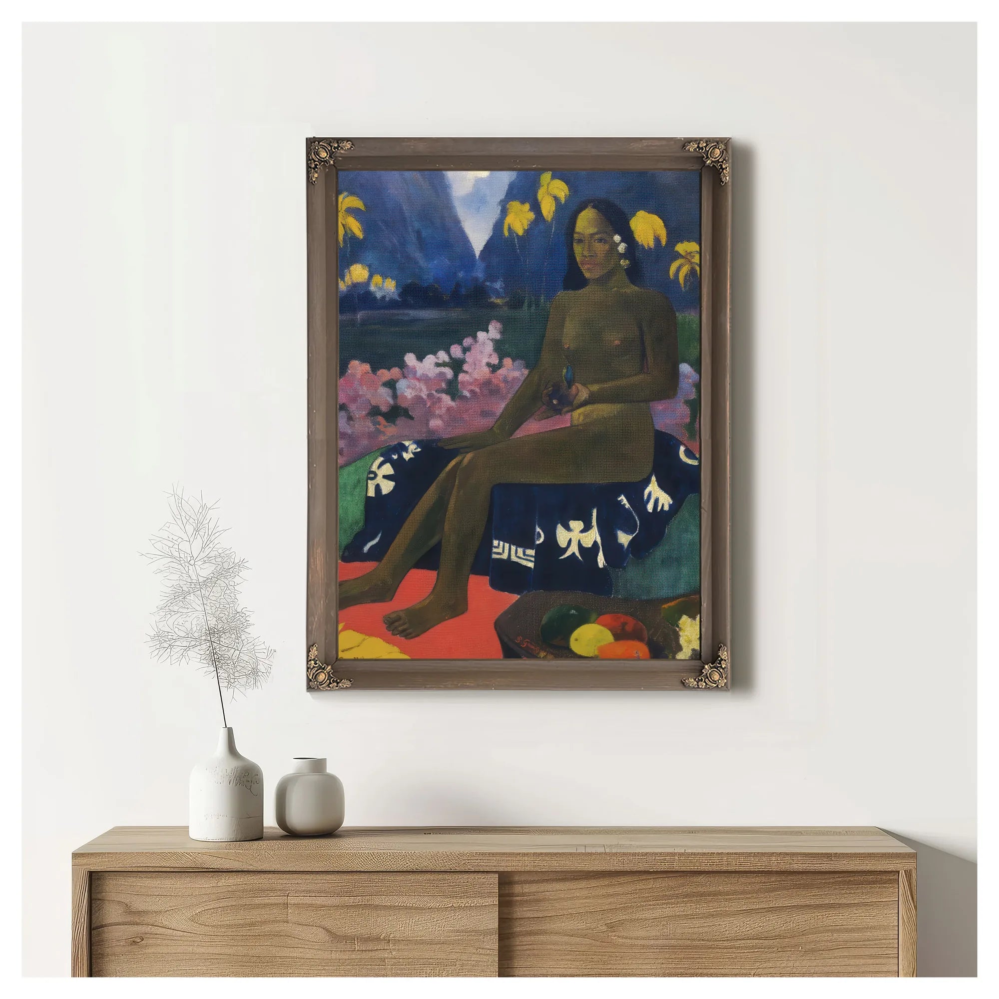 Te Aa No Areois (The Seed Of The Areoi) By Eugene Henri Paul Gauguin Fine Art Print