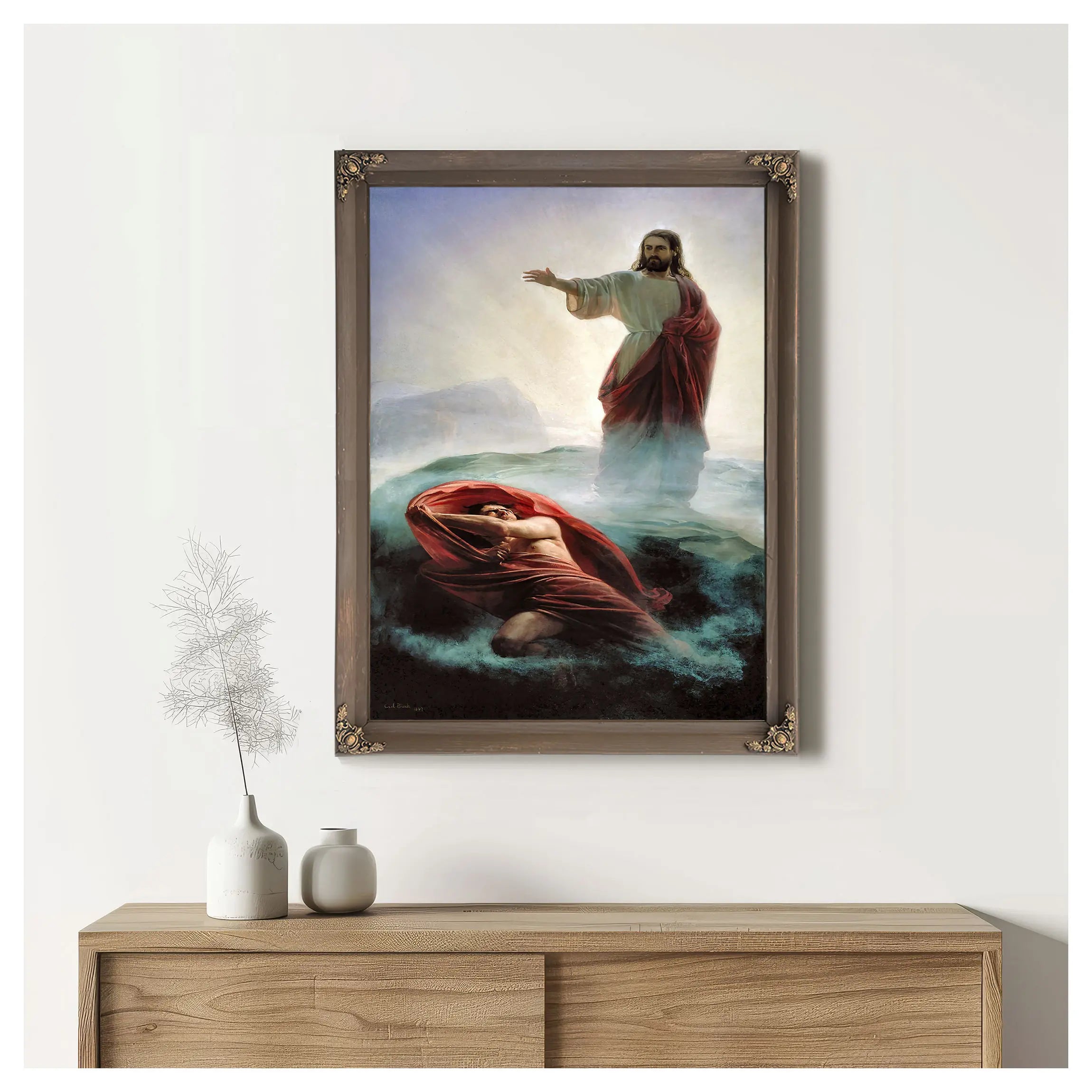 Denying Satan by Carl Bloch