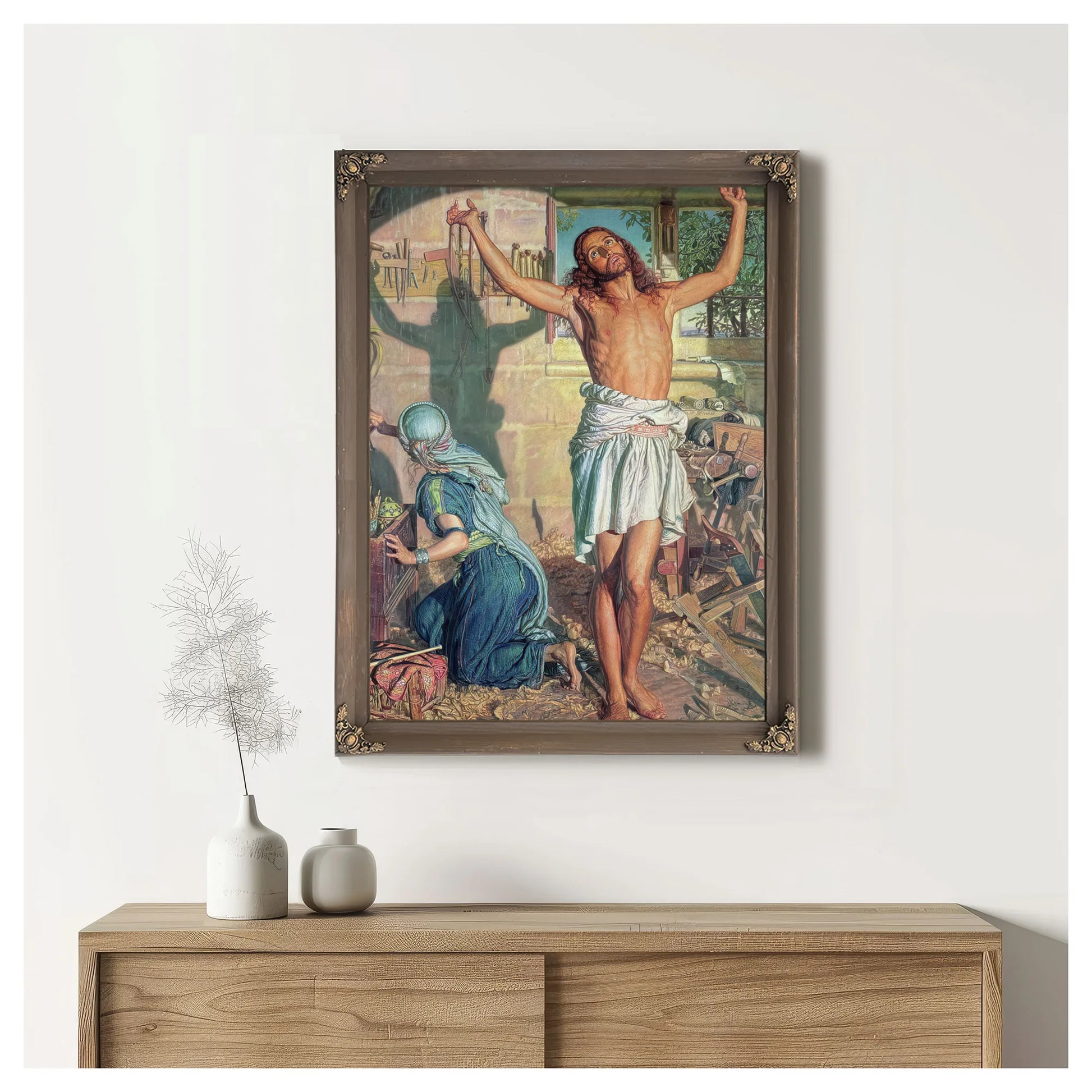 The Shadow Of Death By William Holman Hunt Fine Art Print