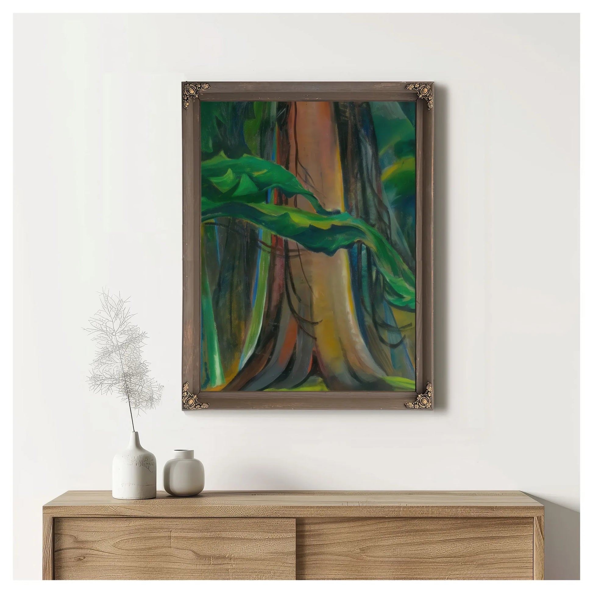 Red Tree By Emily Carr Fine Art Print