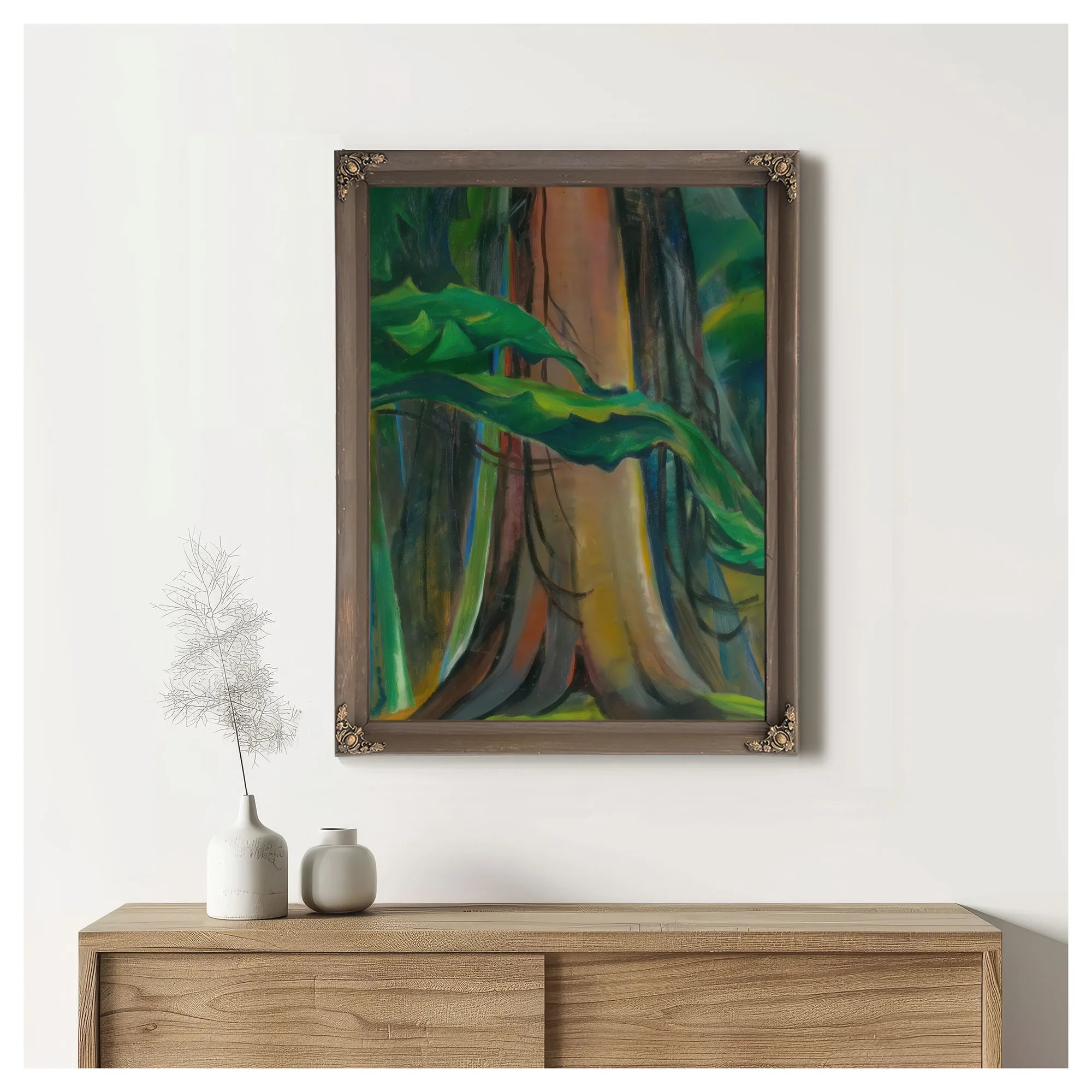 Red Tree By Emily Carr Fine Art Print