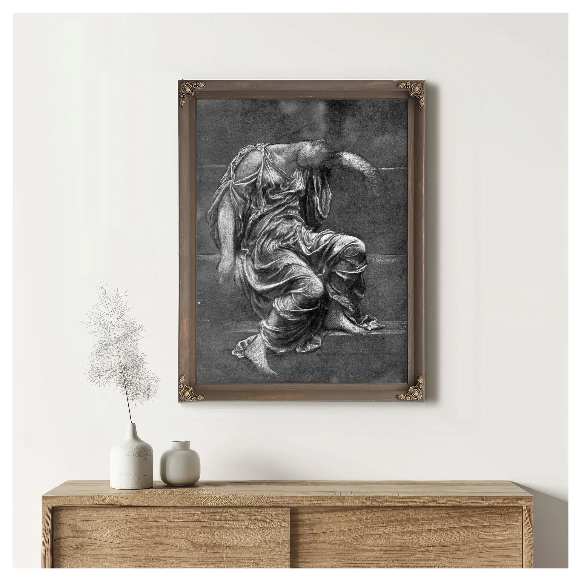 Evelyn De Morgen Pickering  Study From The Life by Evelyn De Morgan