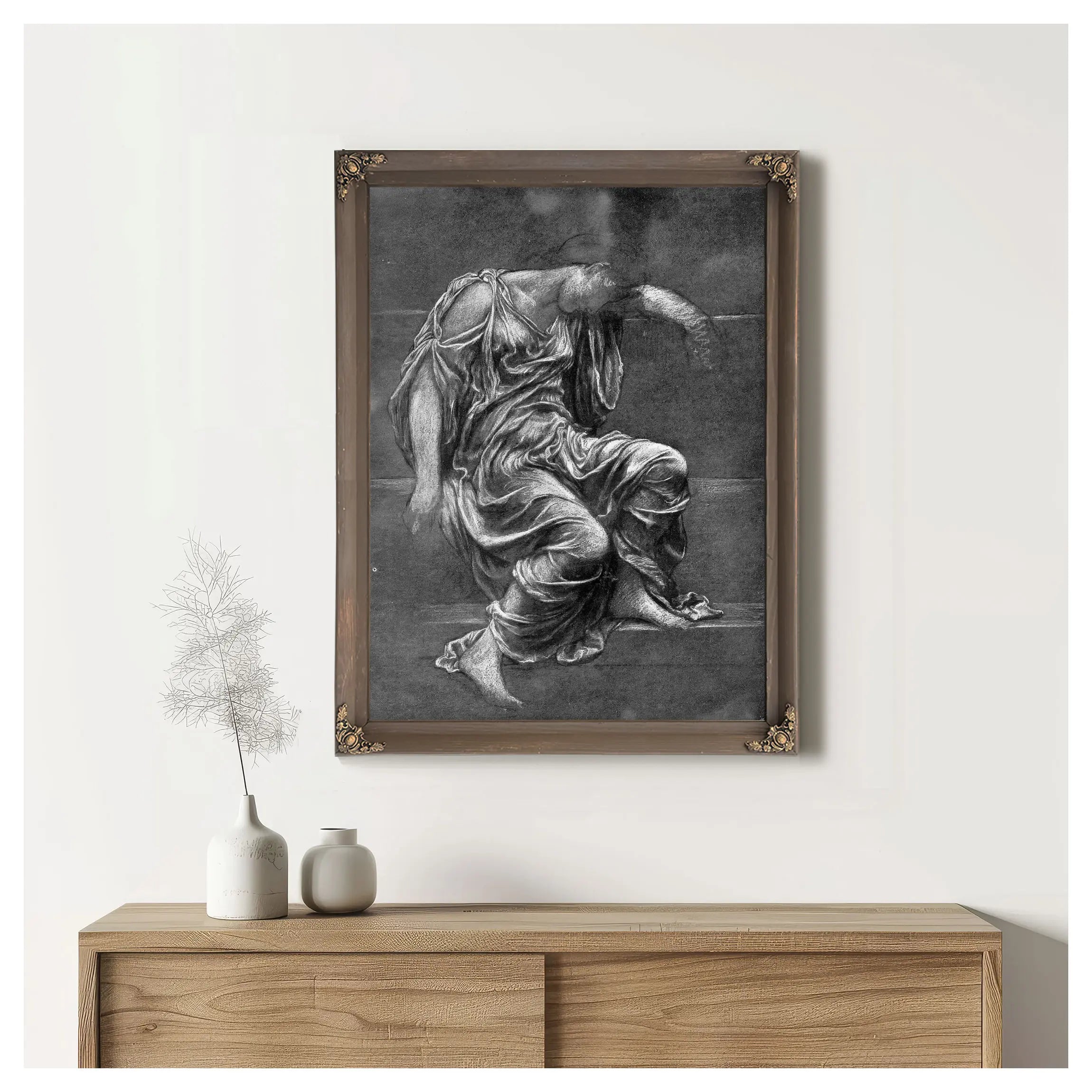 Evelyn De Morgen Pickering  Study From The Life by Evelyn De Morgan
