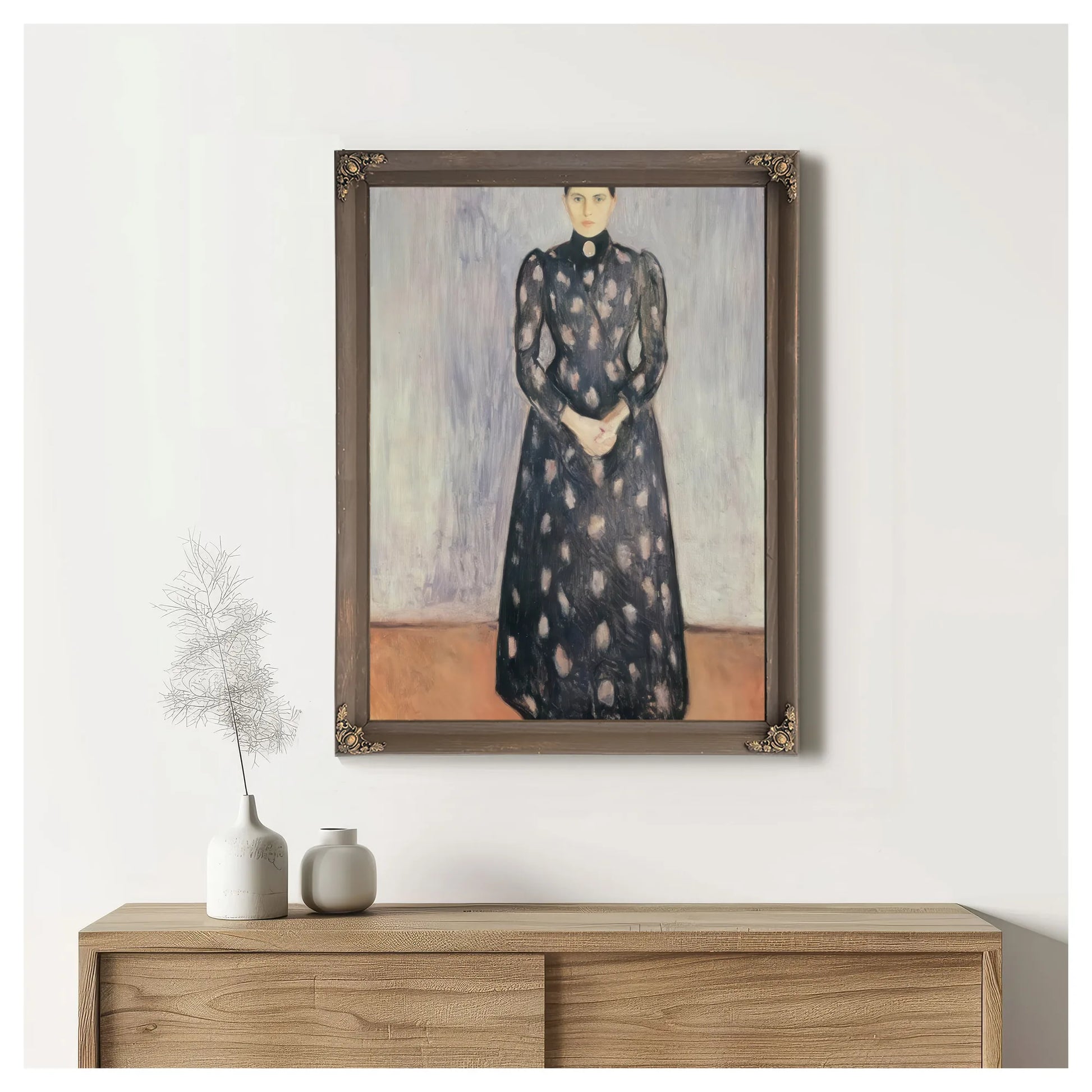 Sister Inger 1892 By Edvard Munch Fine Art Print