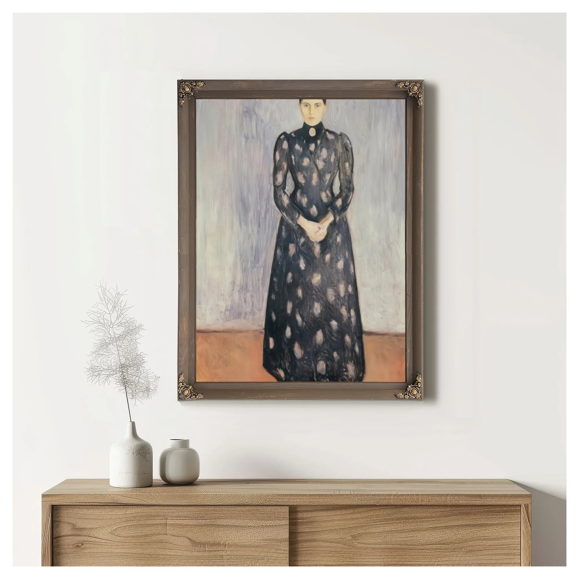 Sister Inger 1892 By Edvard Munch Fine Art Print