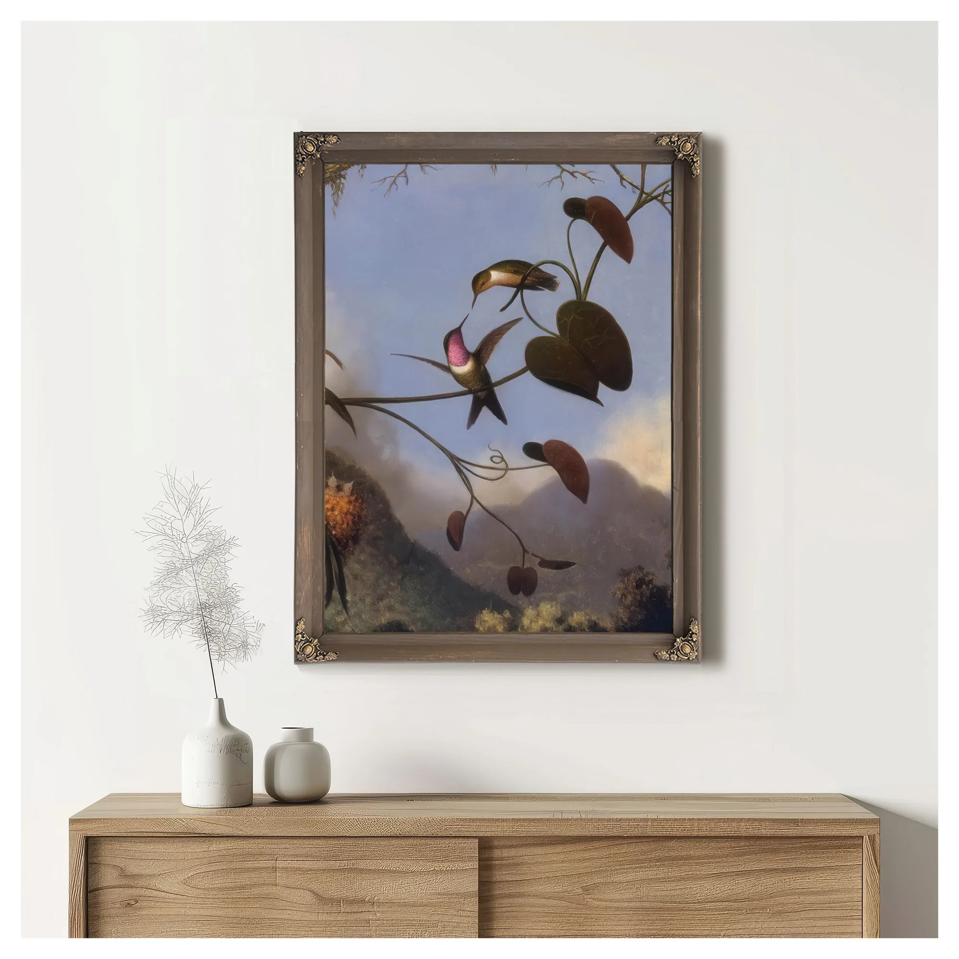 Amethyst Woodstar By Martin Johnson Heade Fine Art Print