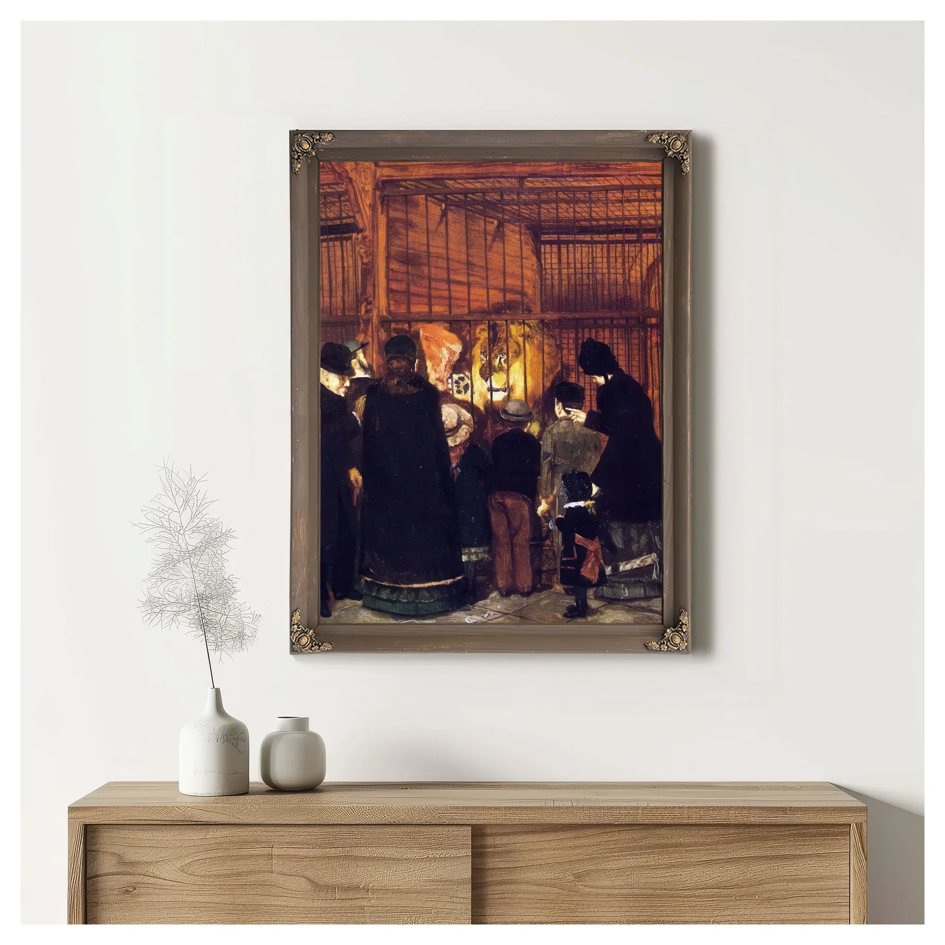 Pomp At The Zoo By Henry Ossawa Tanner Fine Art Print