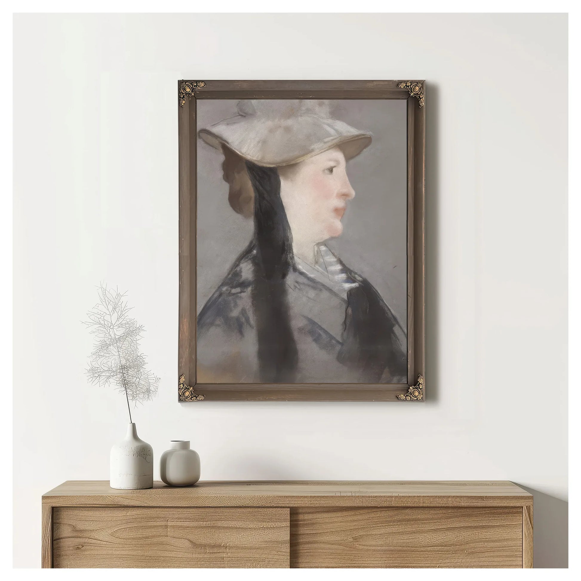 Madame Edouard Manet By Edouard Manet Fine Art Print