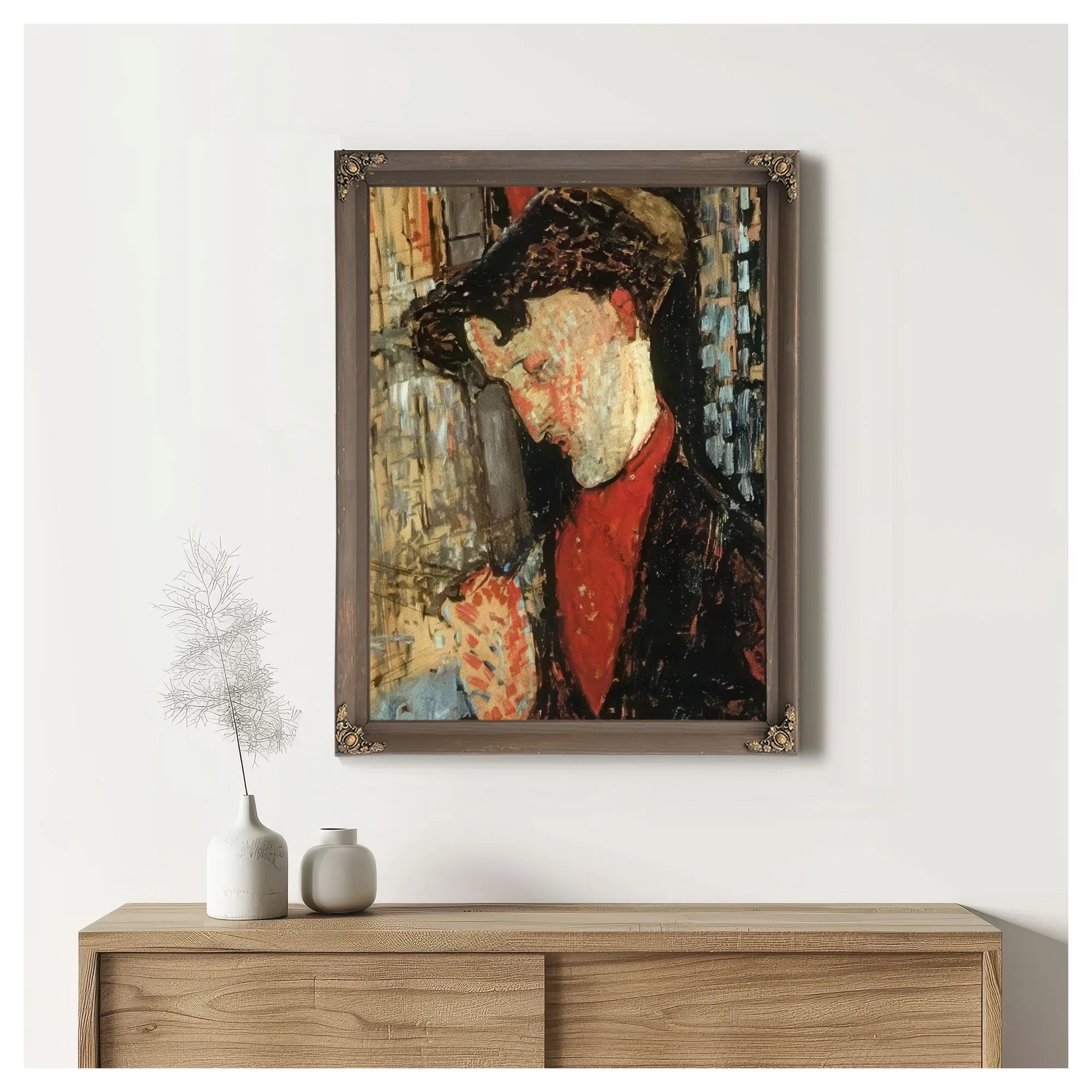 Portrait Of Frank Burty Haviland 1914 By Amedeo Modigliani Fine Art Print