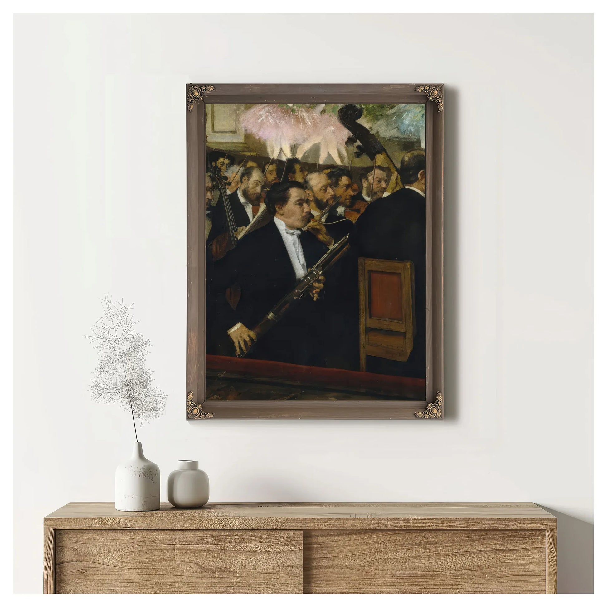 L'orchestre De L'opera Desire Dihau (1833 1909), Basson By Edgar Degas Fine Art Print