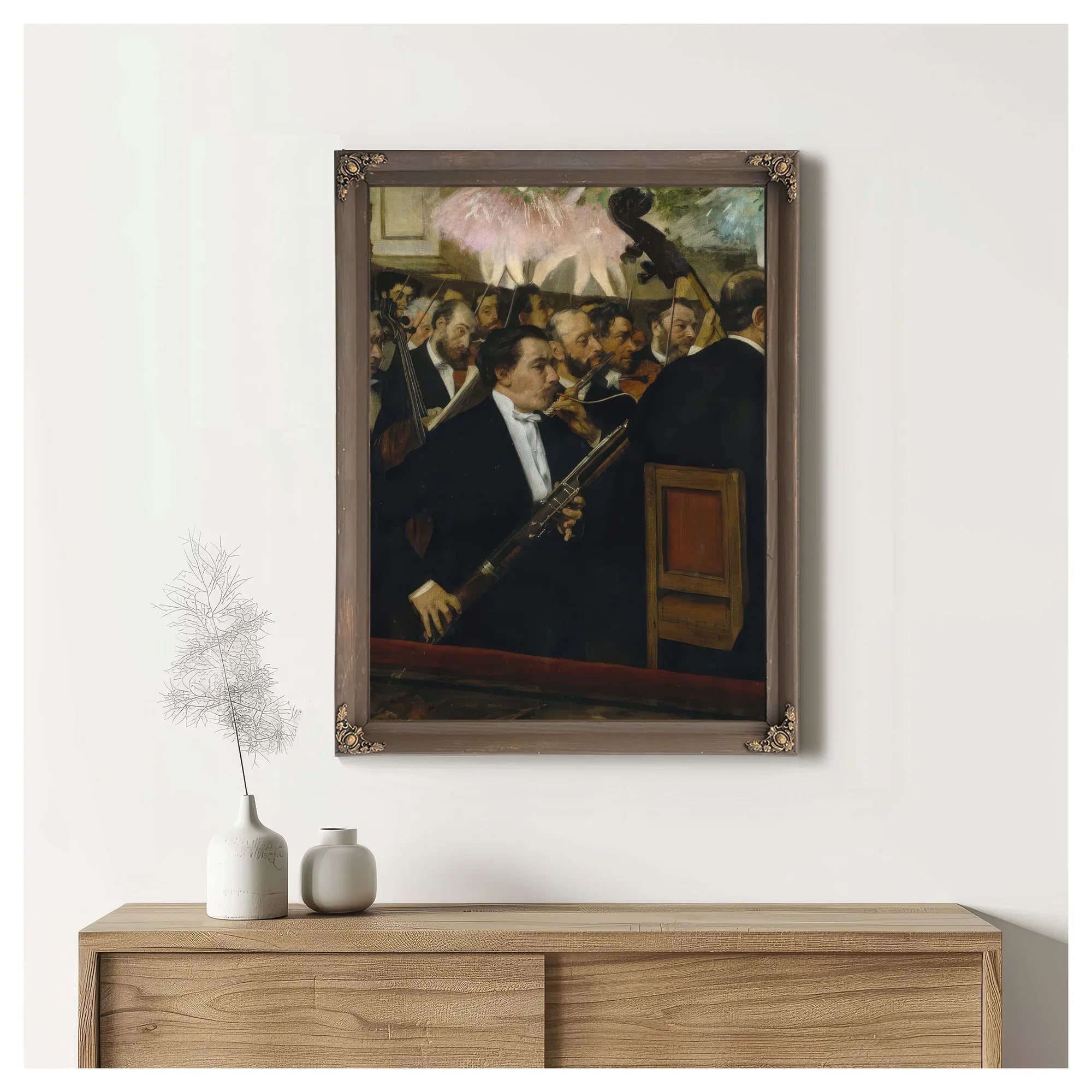 L'orchestre De L'opera Desire Dihau (1833 1909), Basson By Edgar Degas Fine Art Print
