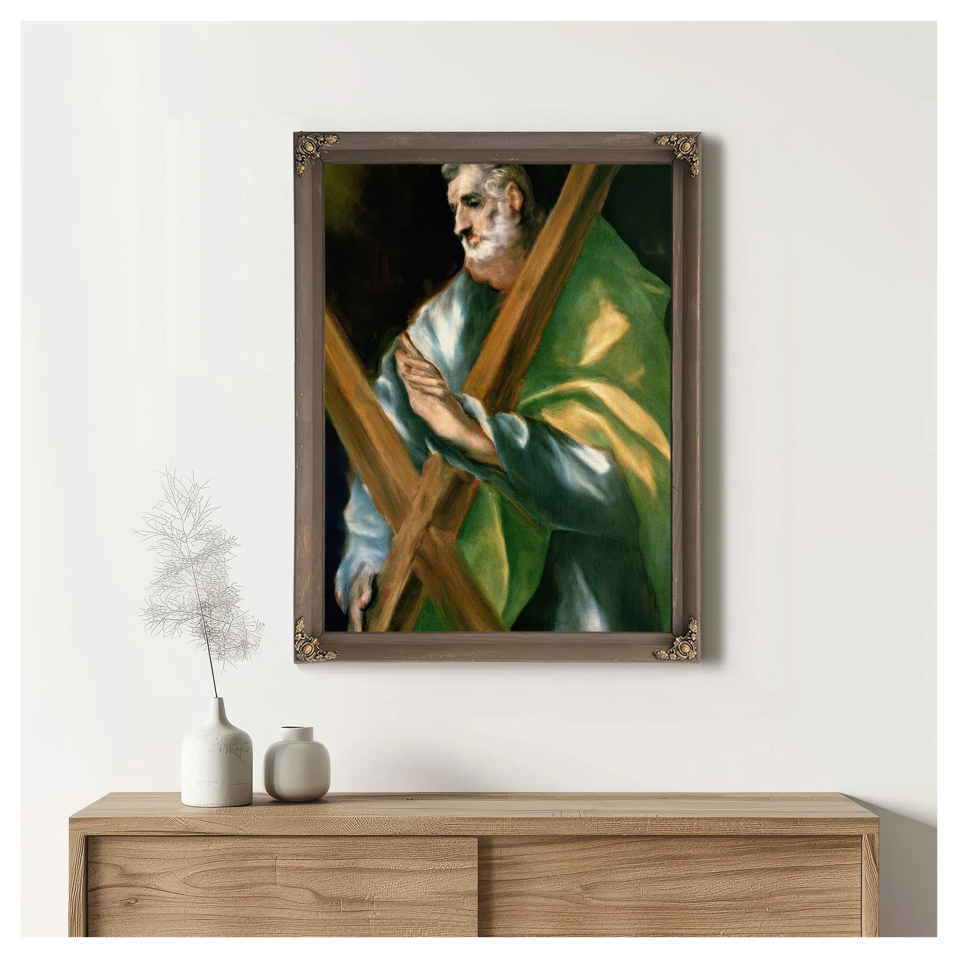 St. Andrew By El Greco Fine Art Print
