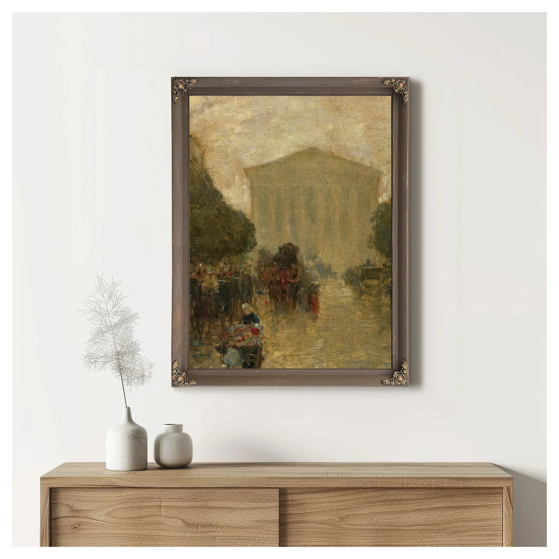 Twilight After Rain By Childe Hassam Fine Art Print