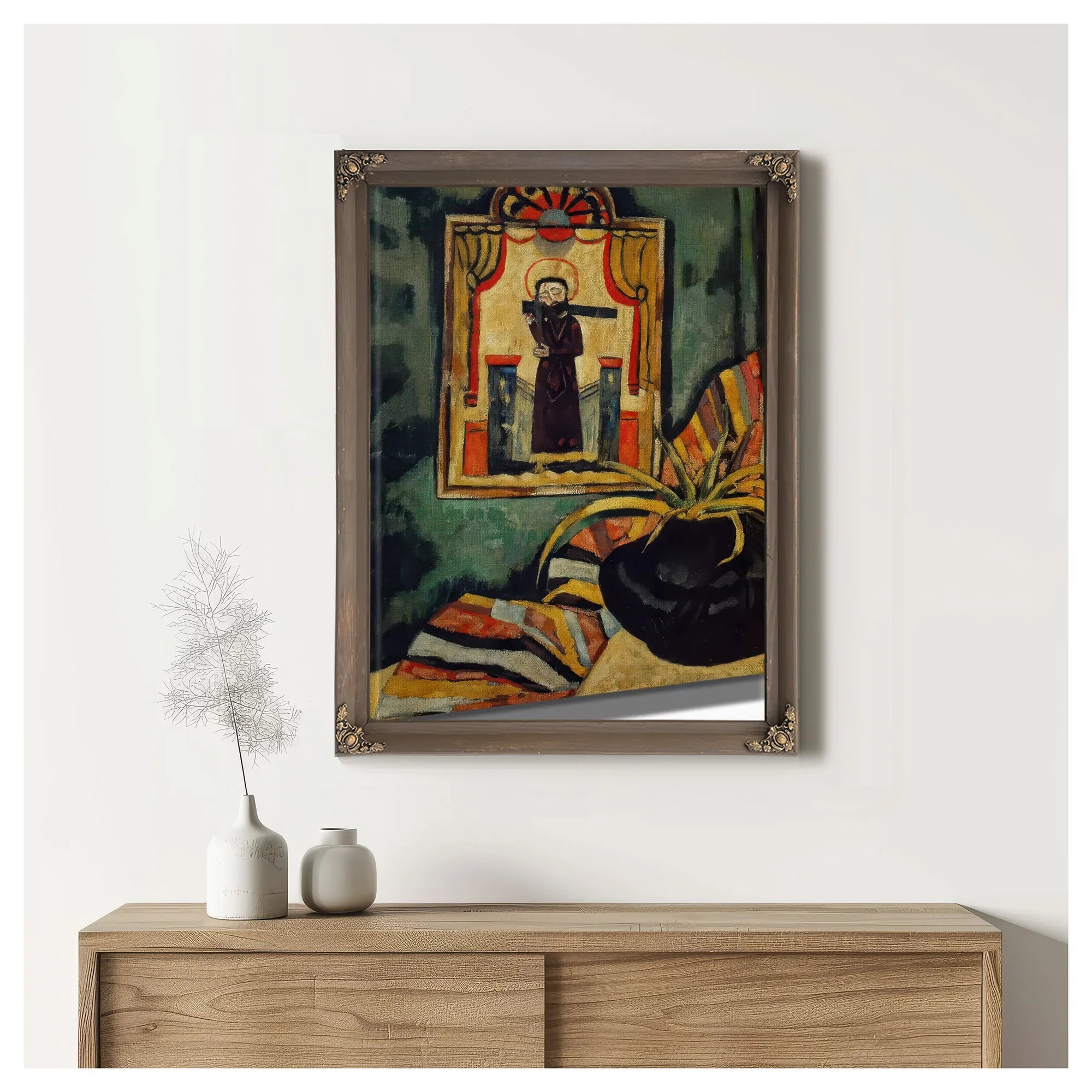 El Santo By Marsden Hartley Fine Art Print