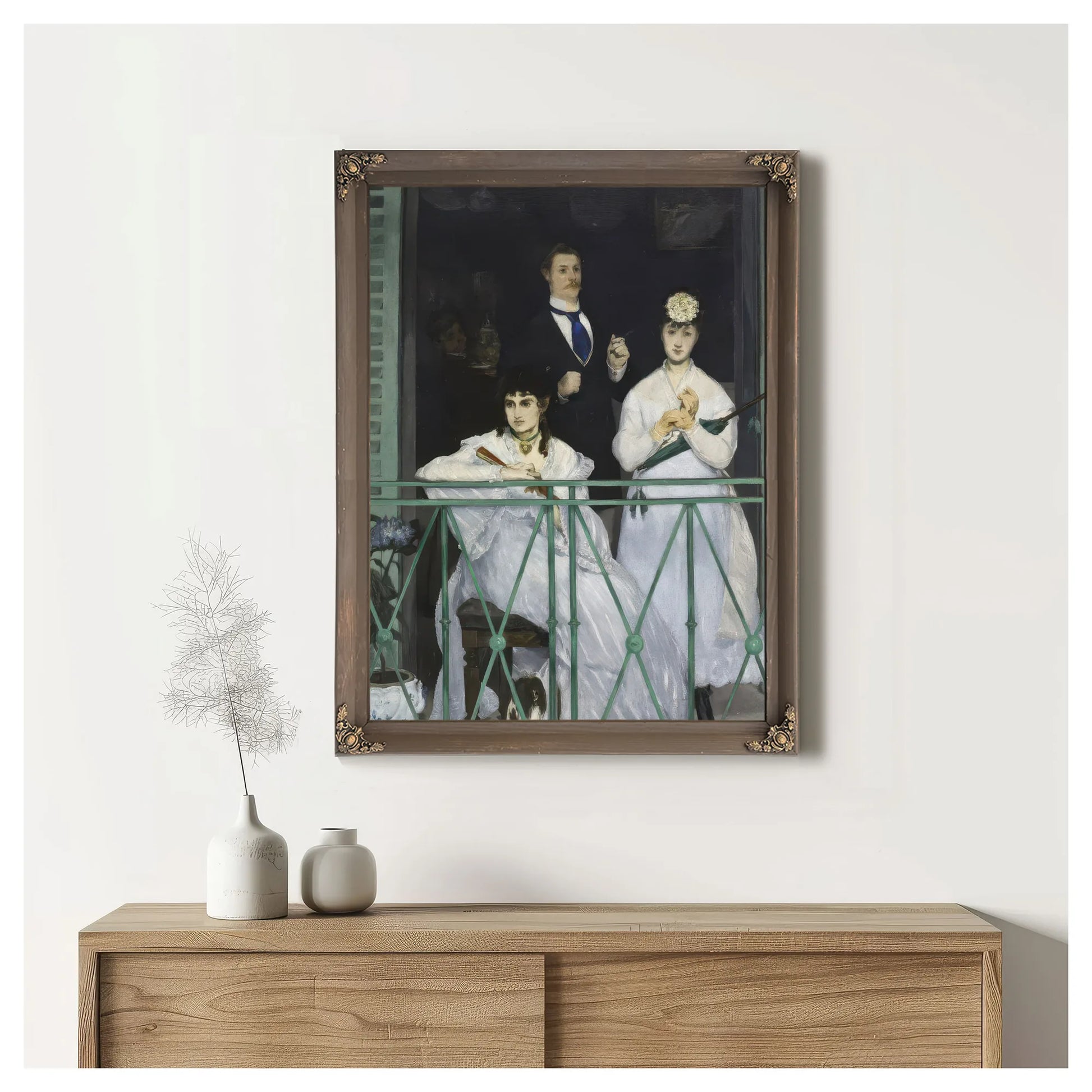 The Balcony 1 By Edouard Manet Fine Art Print