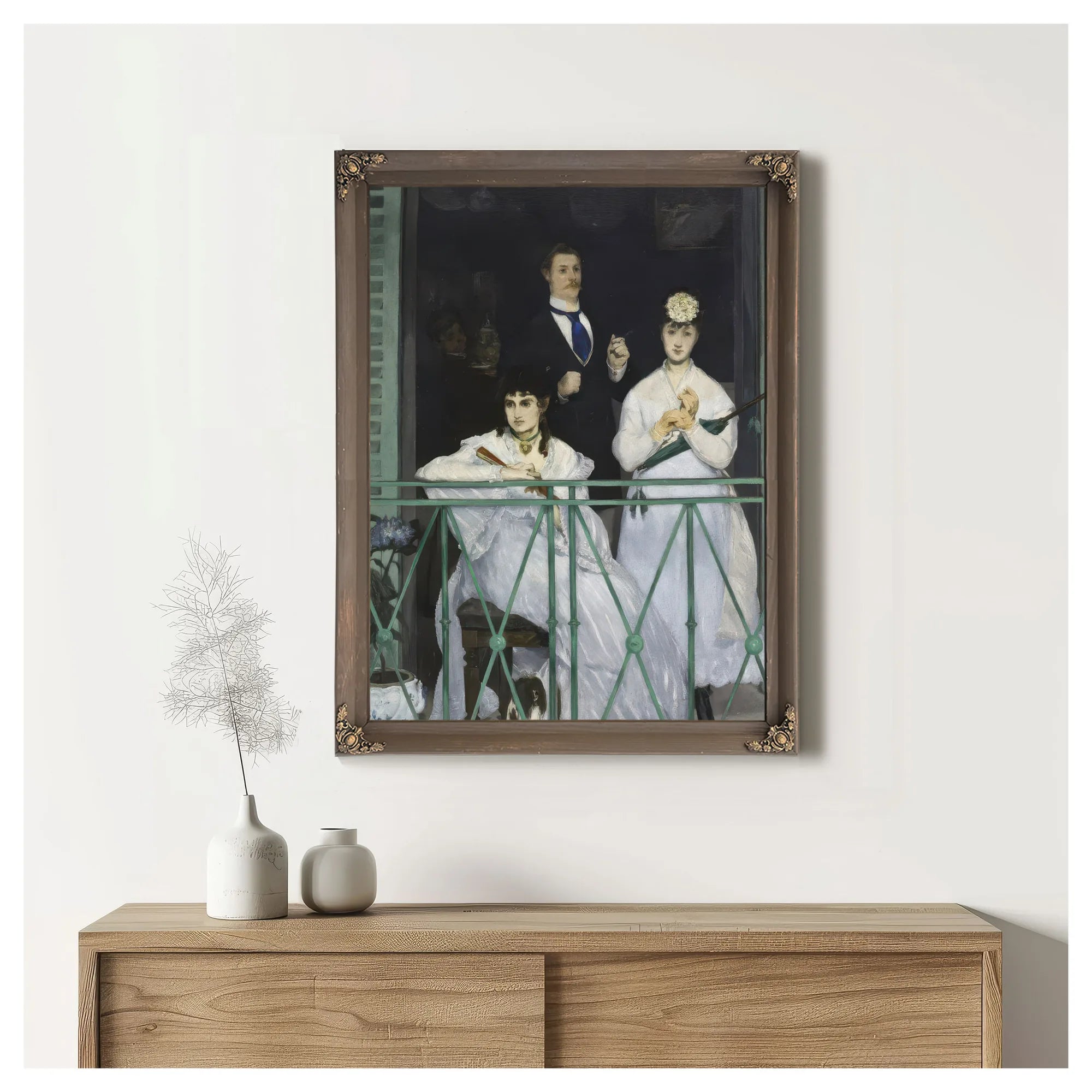 The Balcony 1 By Edouard Manet Fine Art Print