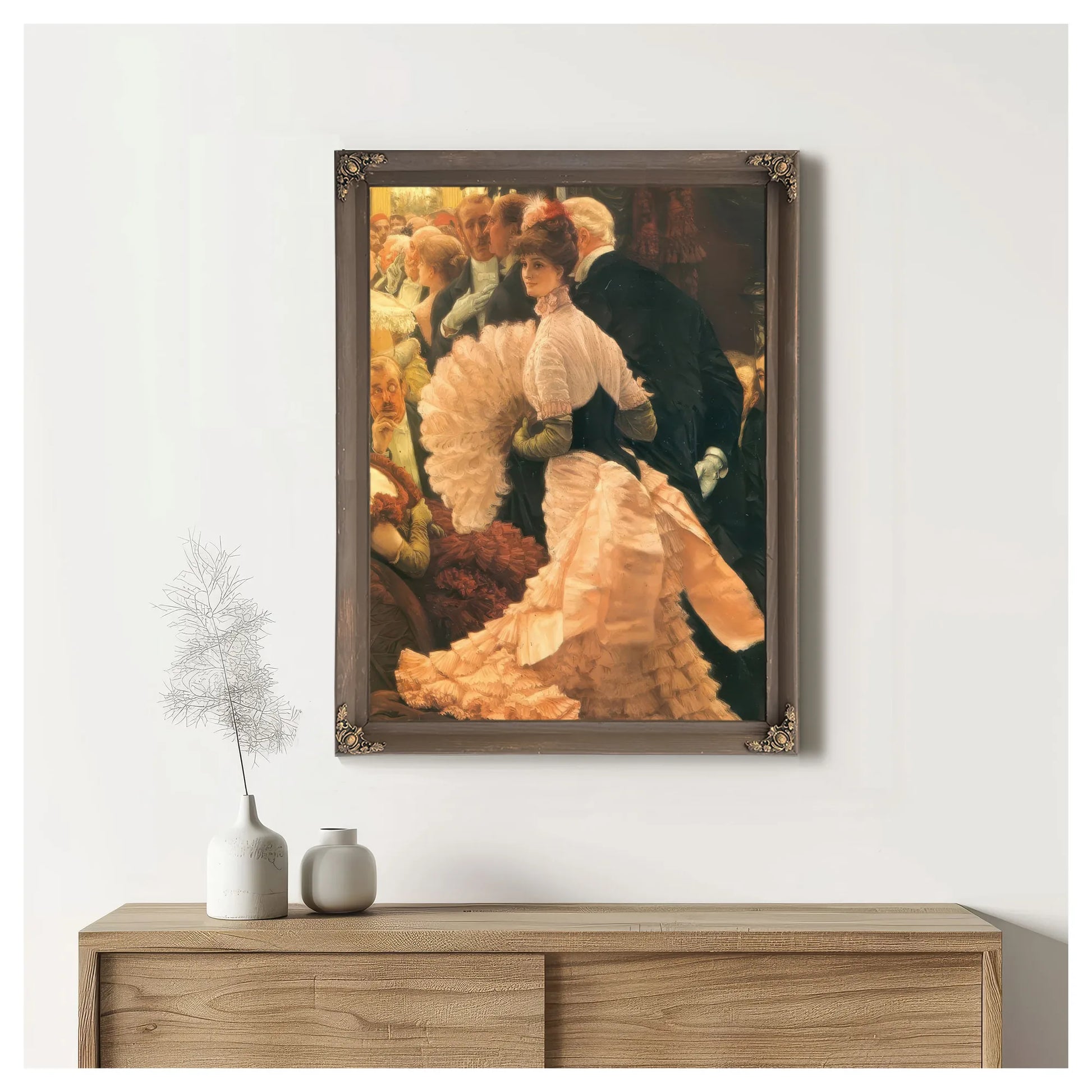L' Ambitieuse (The Political Lady) By James Tissot Fine Art Print