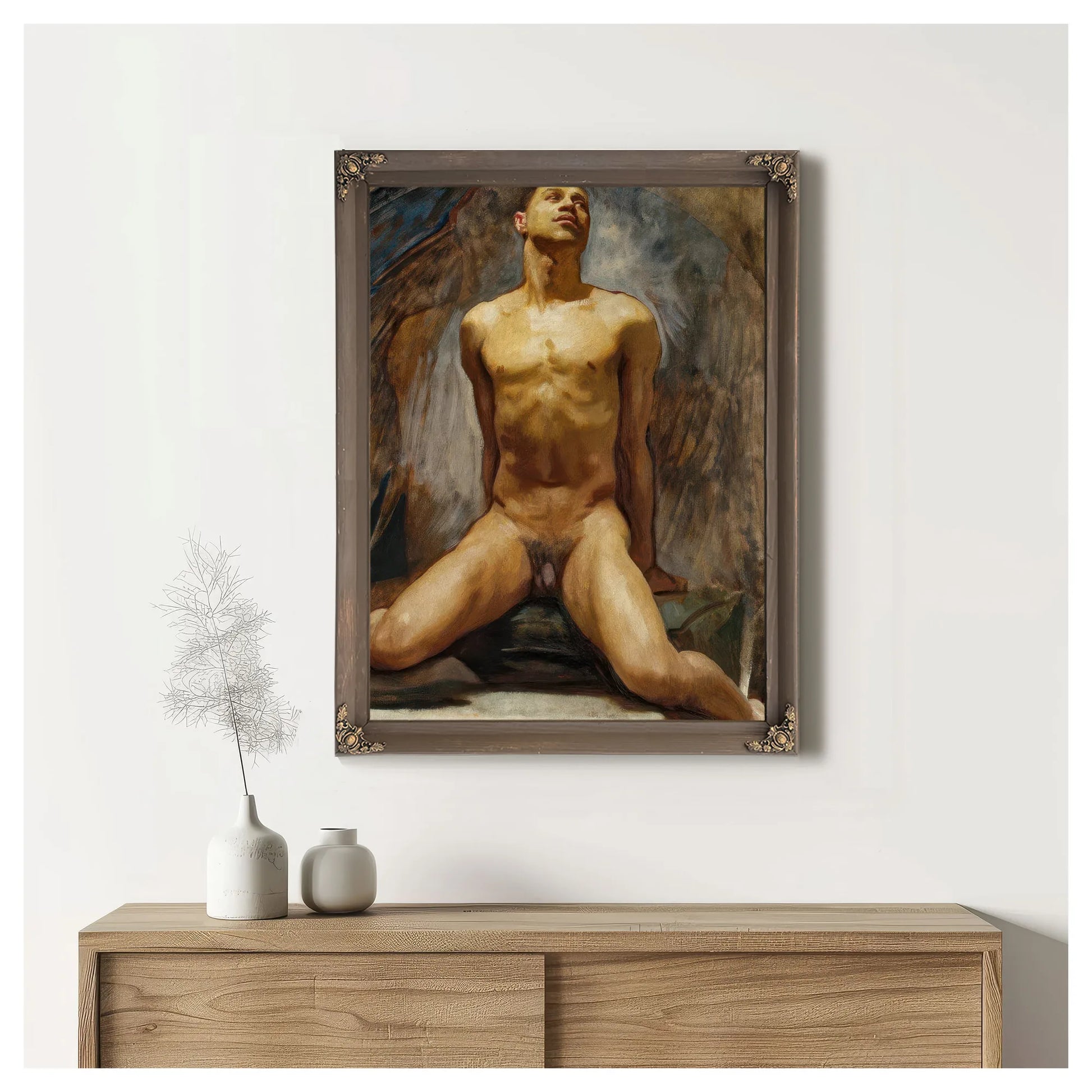 Nude Study Of Thomas E. Mckeller By John Singer Sargent Fine Art Print