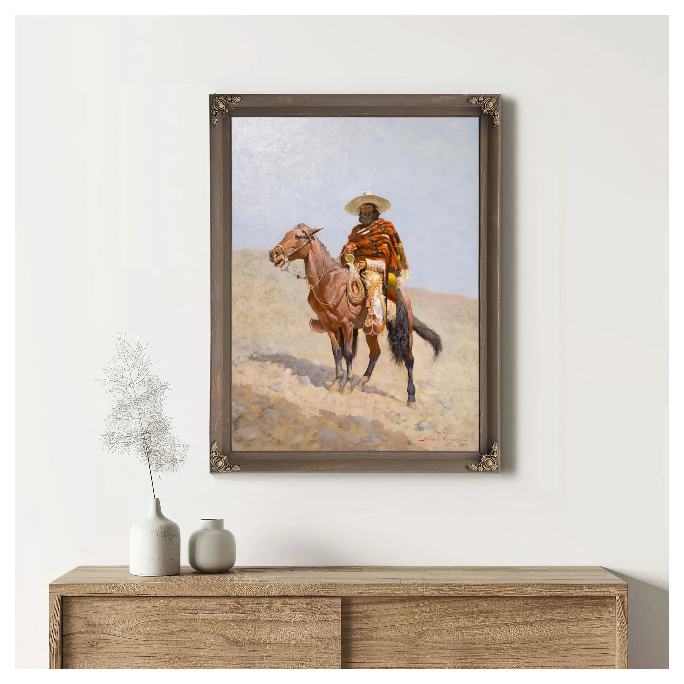 Art Institute Of Chicago A by Frederic Remington