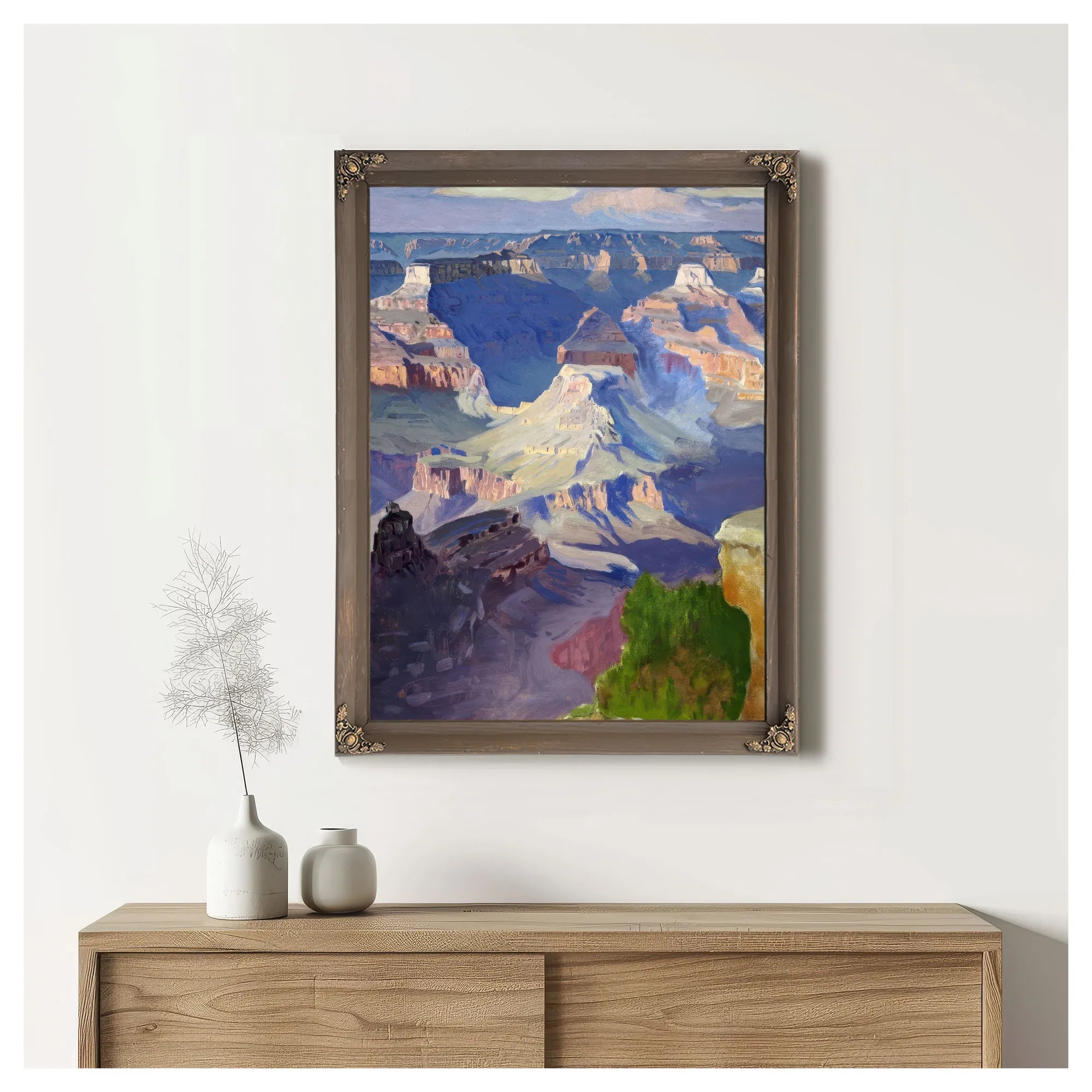 Grand Canyon2 By Gunnar Widforss Fine Art Print