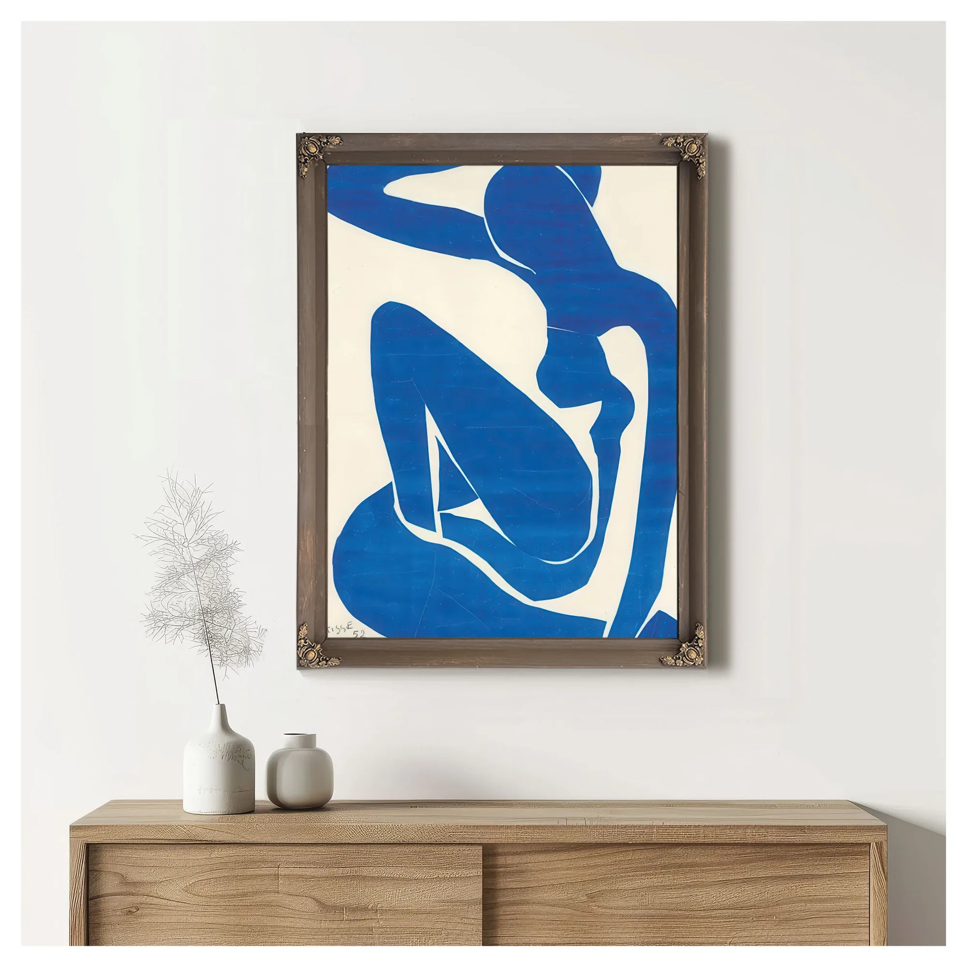 Blue Nude I 1952 Fine Art Print