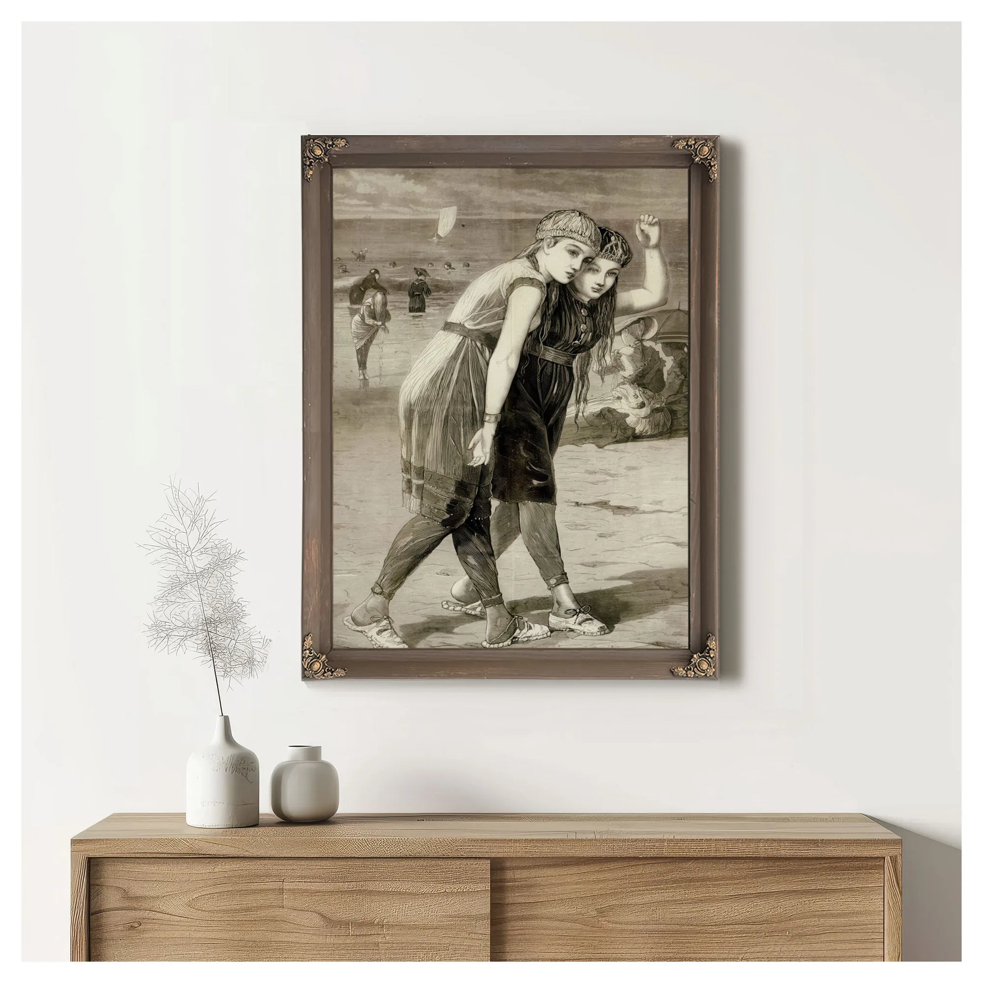The Bathers By Winslow Homer Fine Art Print
