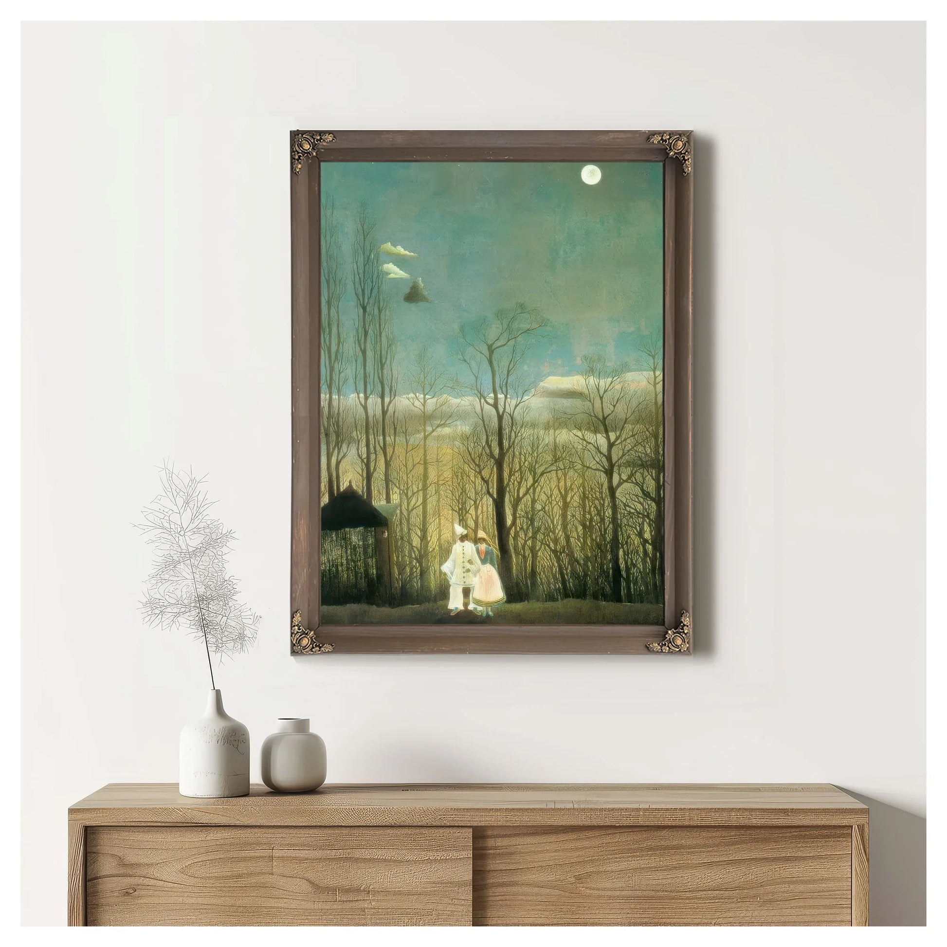 A Carnival Evening By Henri Rousseau Fine Art Print