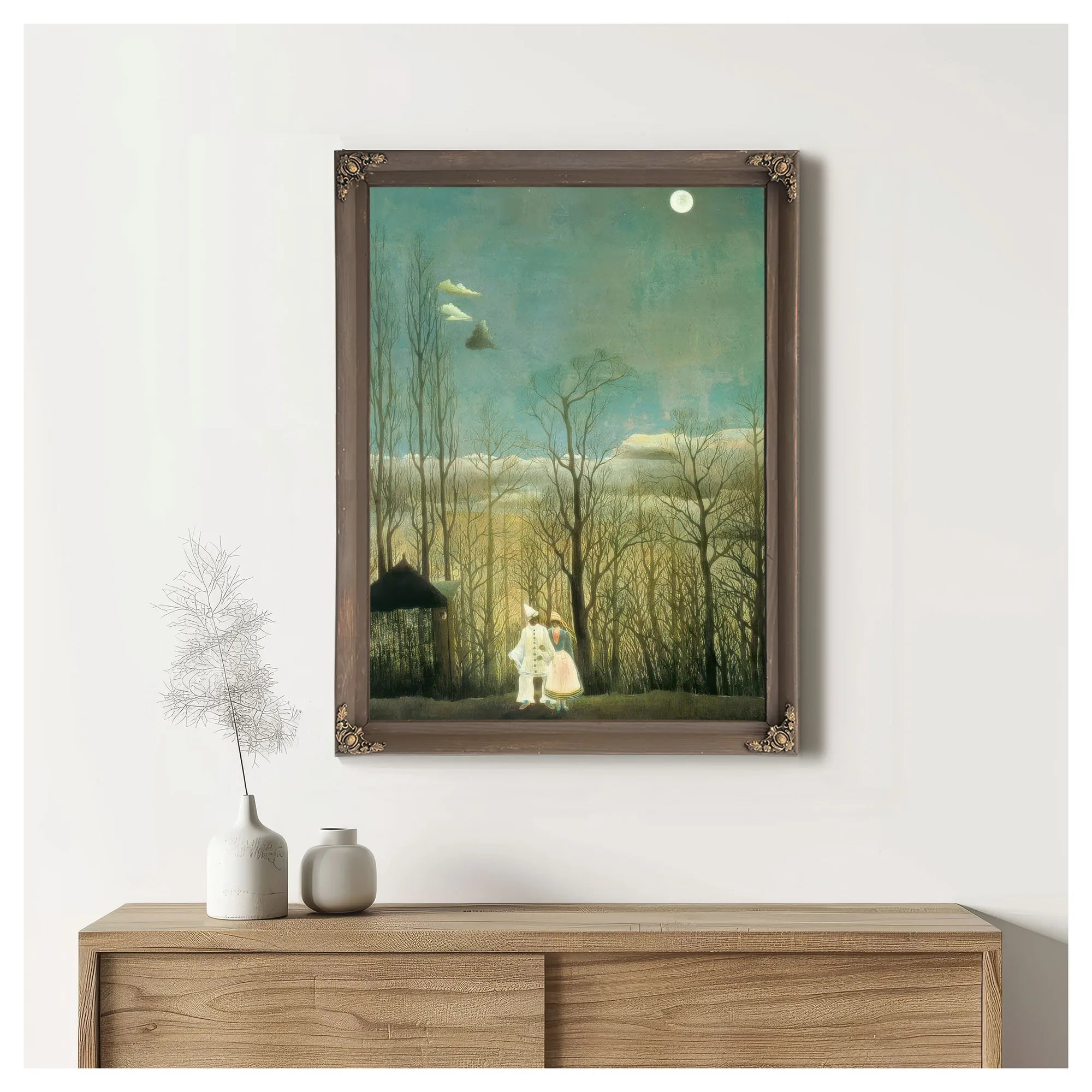 A Carnival Evening By Henri Rousseau Fine Art Print