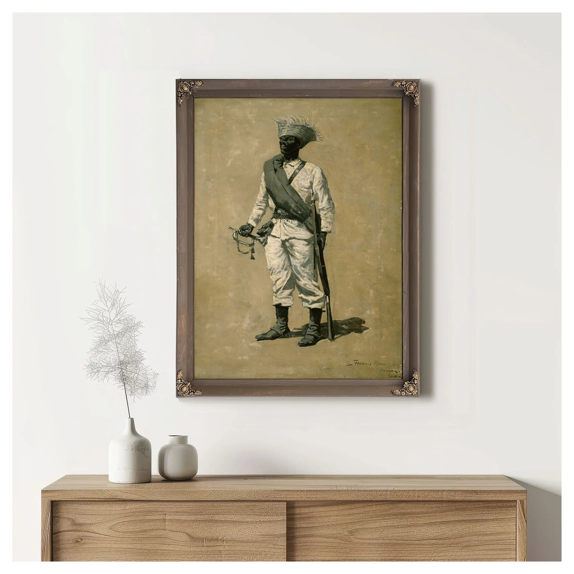 One Of Gomez Men by Frederic Remington