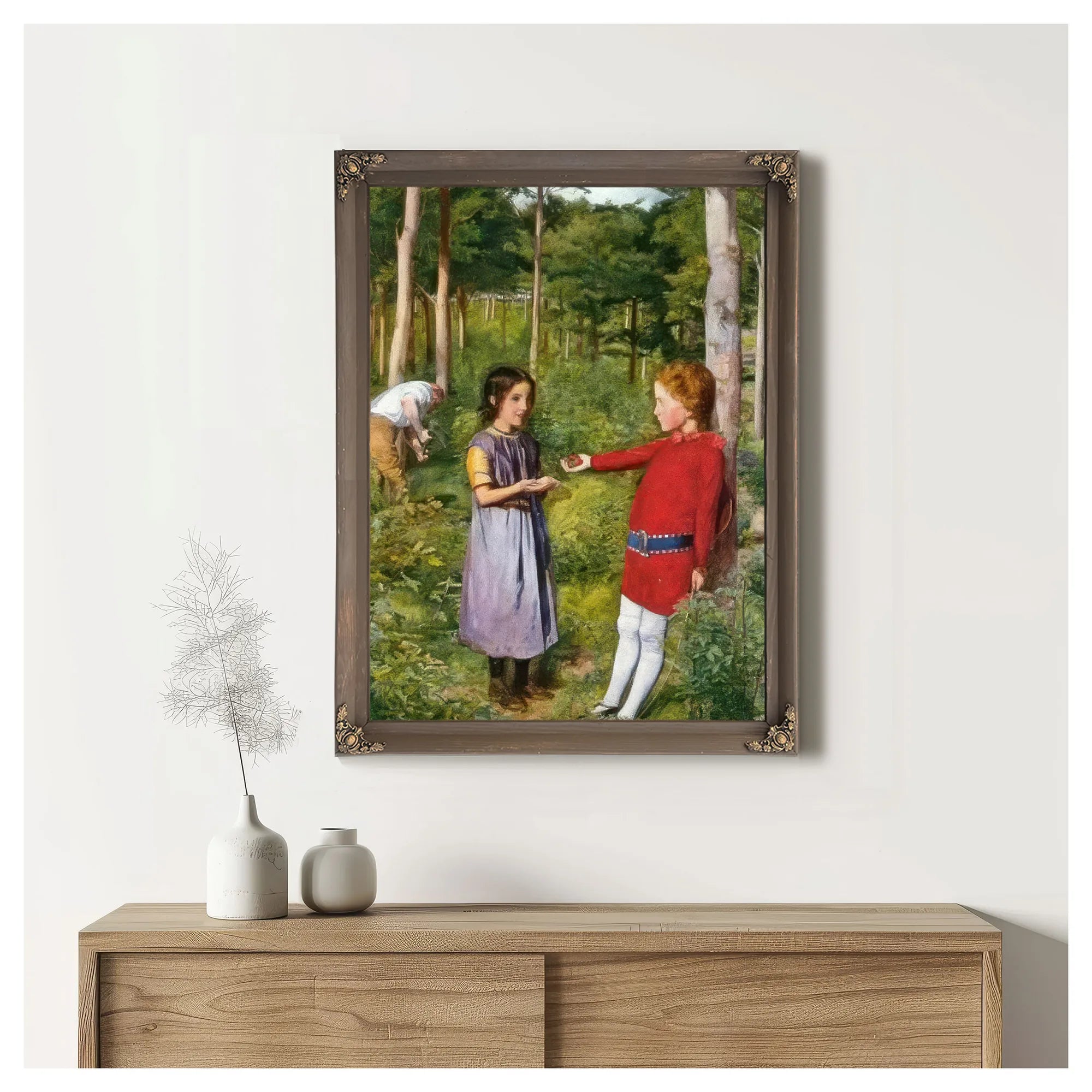 The Woodmans Daughter By John Everett Millais Fine Art Print