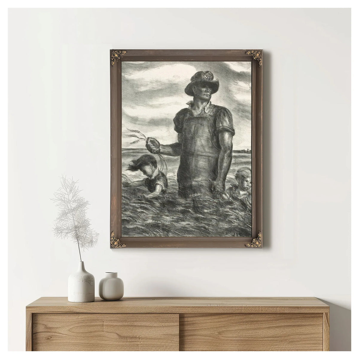 Our Good Earth (C. 36), 1942 By John Steuart Curry
