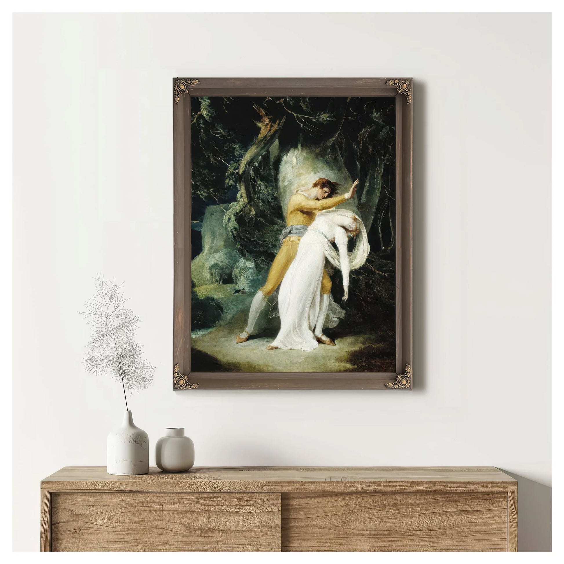 Celadon And Amelia By William Hamilton Fine Art Print