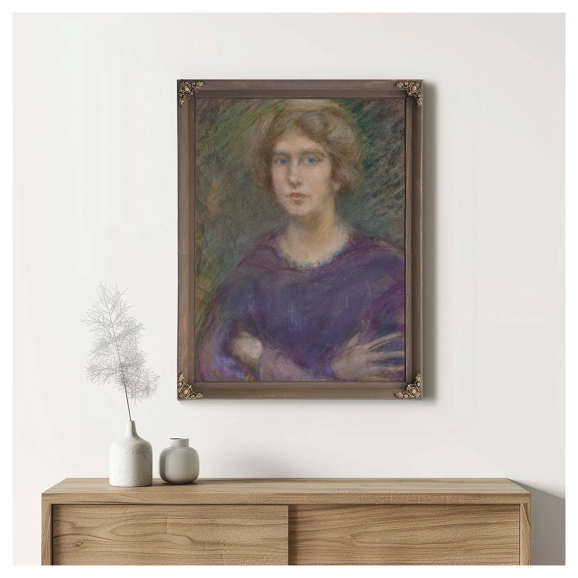 Untitled 2 By Alice Pike Barney Fine Art Print
