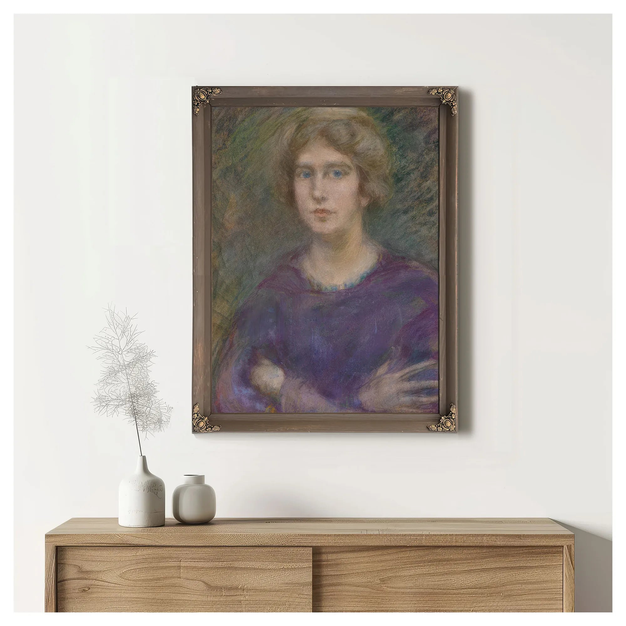 Untitled 2 By Alice Pike Barney Fine Art Print